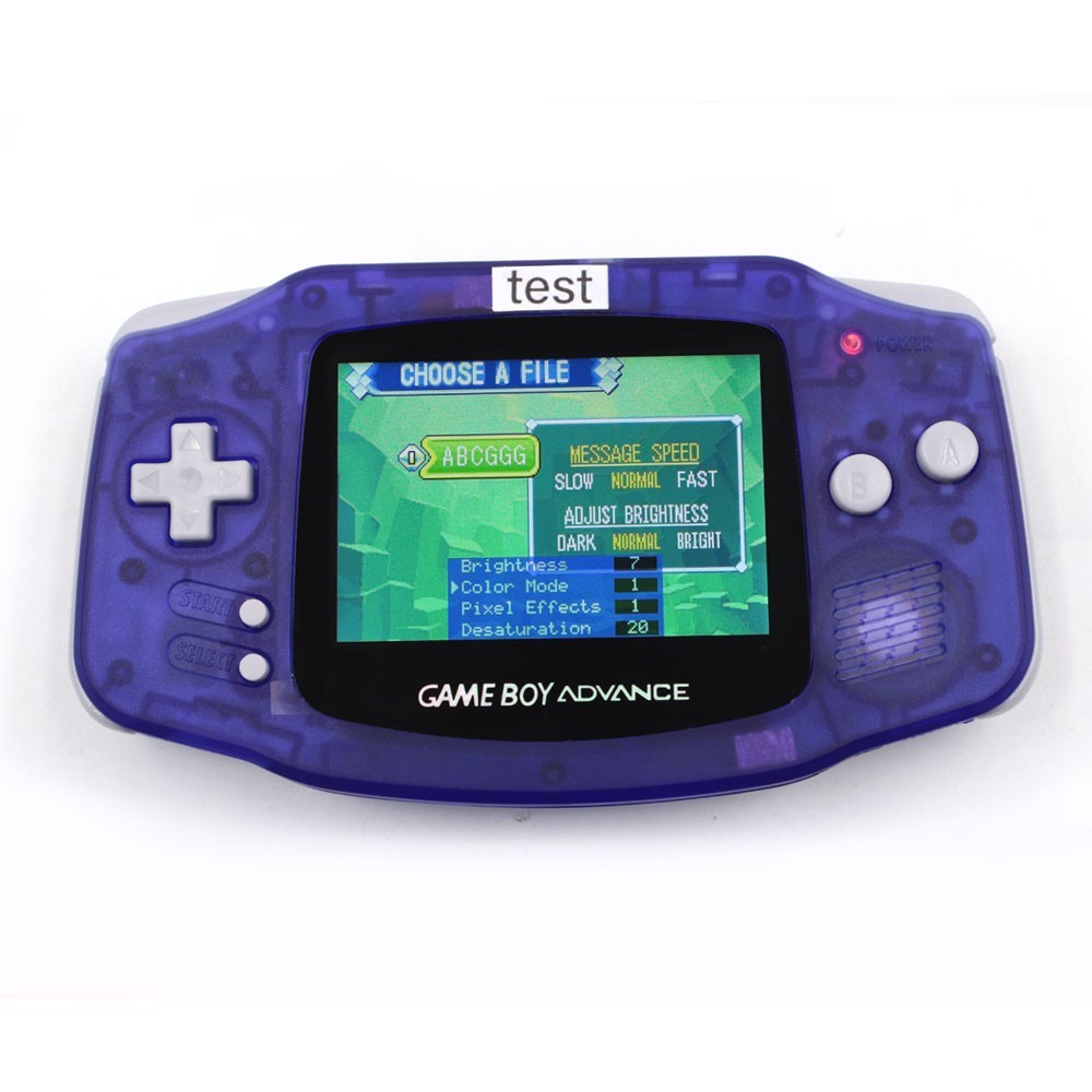 Hispeedido V5 Laminated IPS LCD Kit+Pre-cut Shell W/Rechargable Battery For GBA