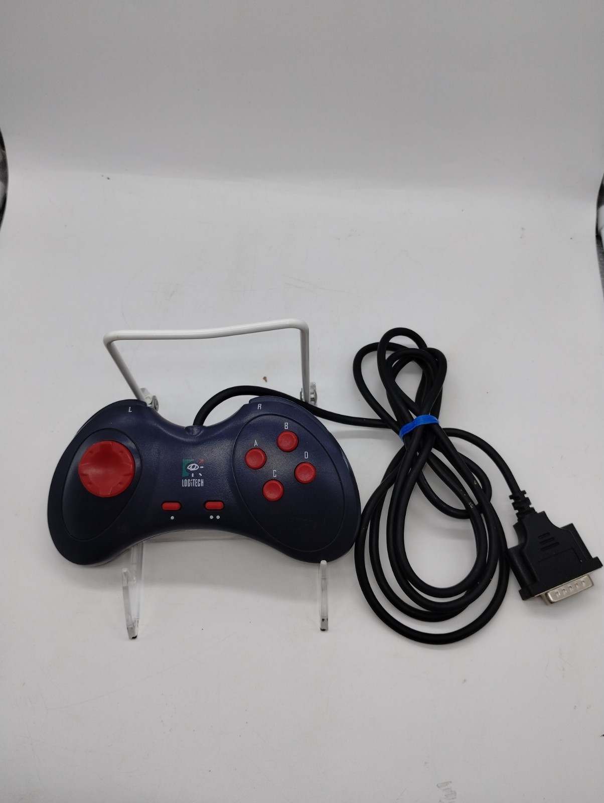 Vintage Logitech Thunderpad Digital PC Gamepad Gaming Controller, 1997 WORKS