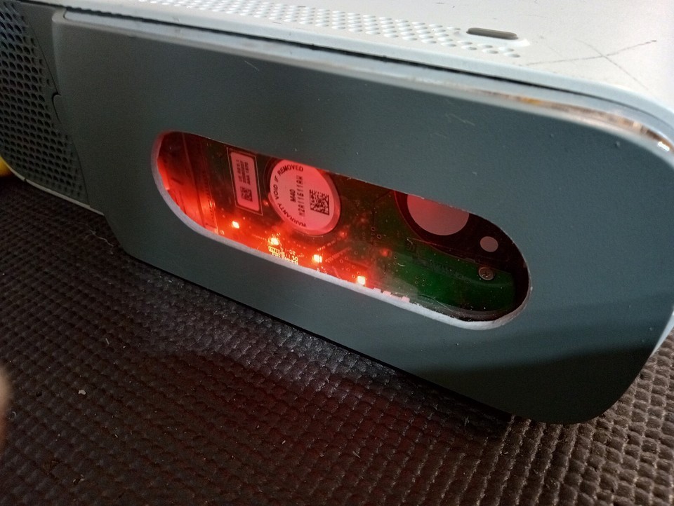 CUSTOM Xbox 360 grey Hard drive case mod kit HDD Hand Made LEDs