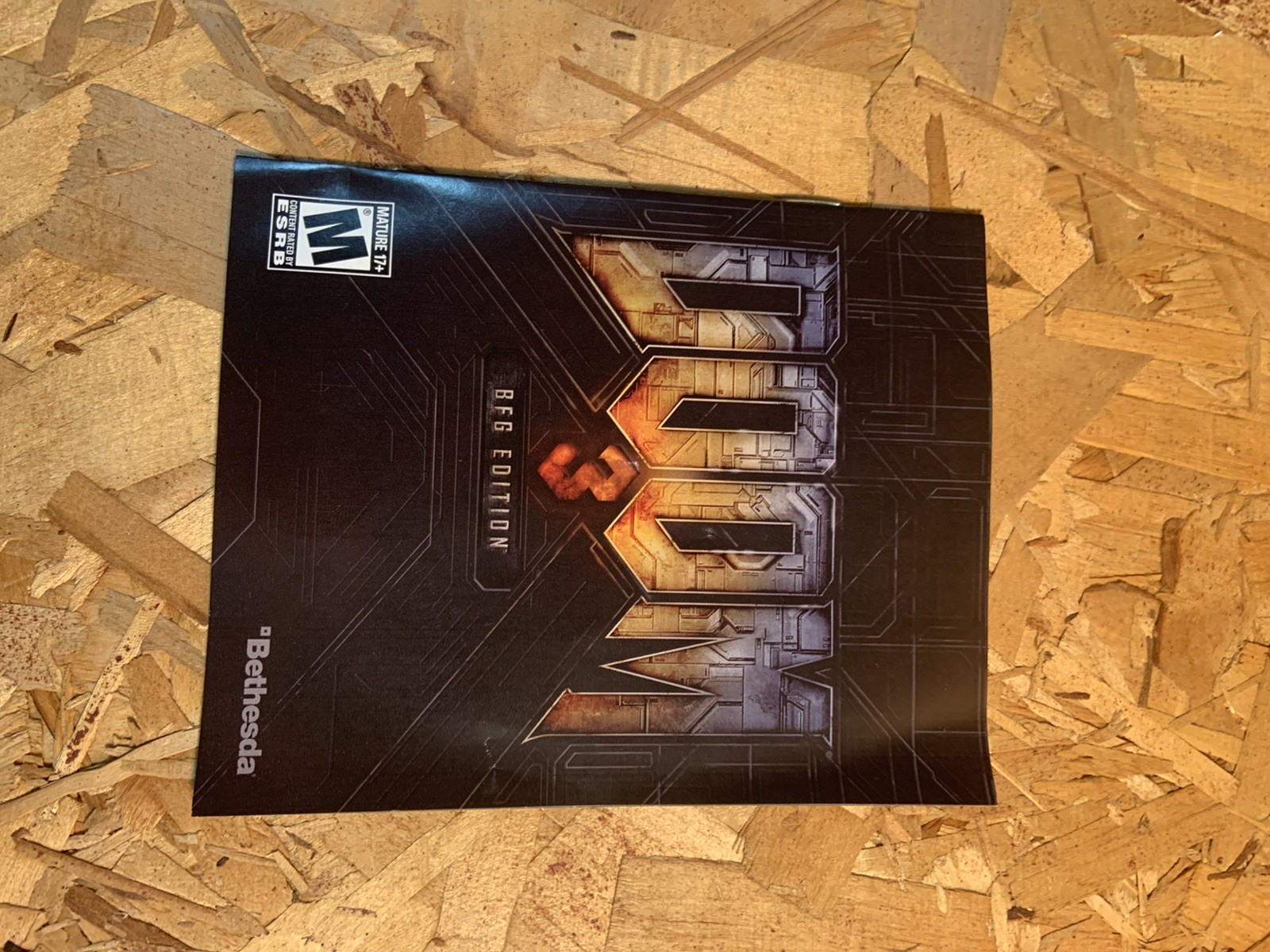 Doom 3: BFG Edition PS3 C I B/WITH MANUAL/TESTED AND WORKING / SEE VIDEO