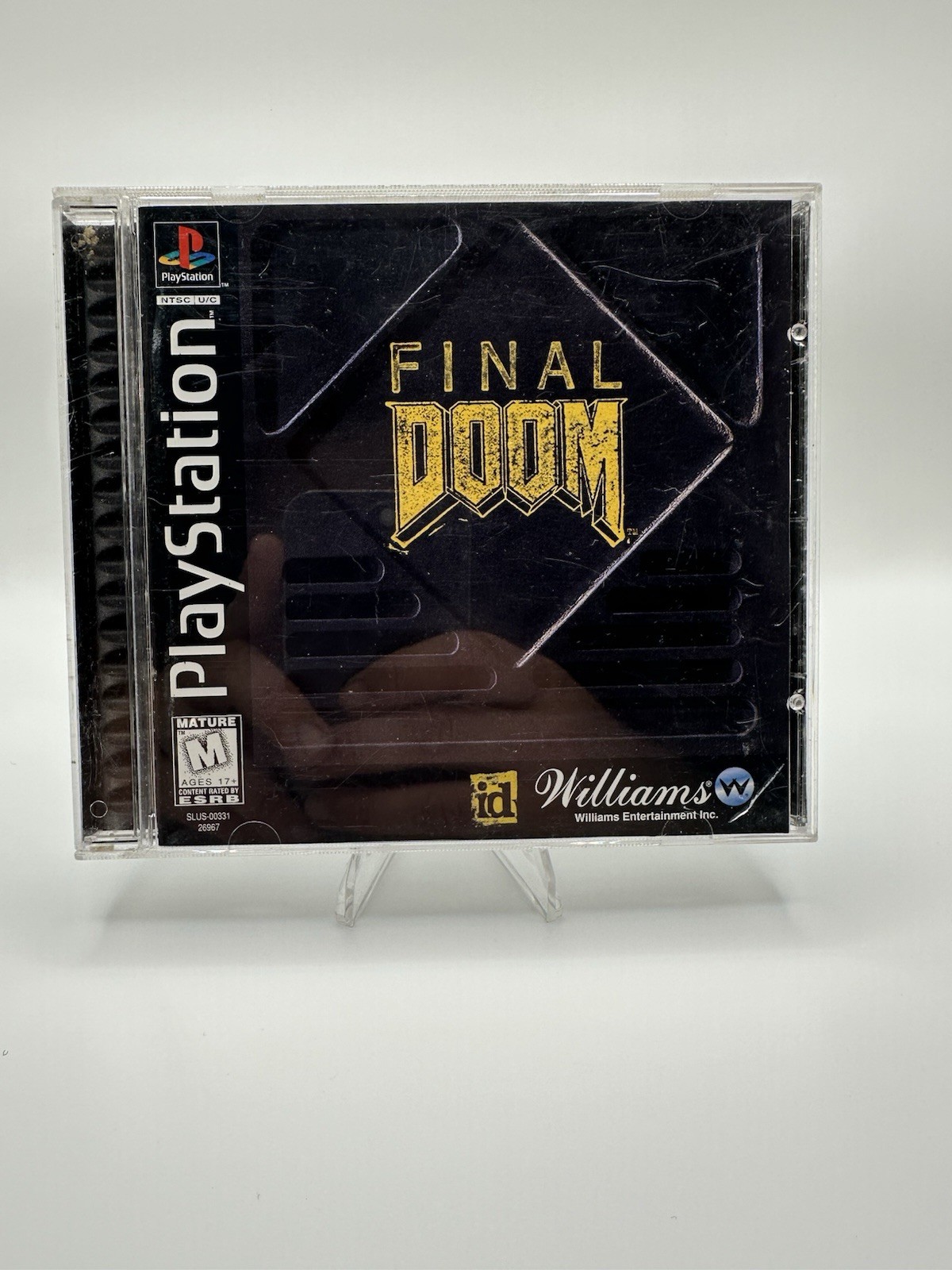Williams Entertainment Final Doom Doom Series PS1 1997 M NTSC-U/C Jewel Case