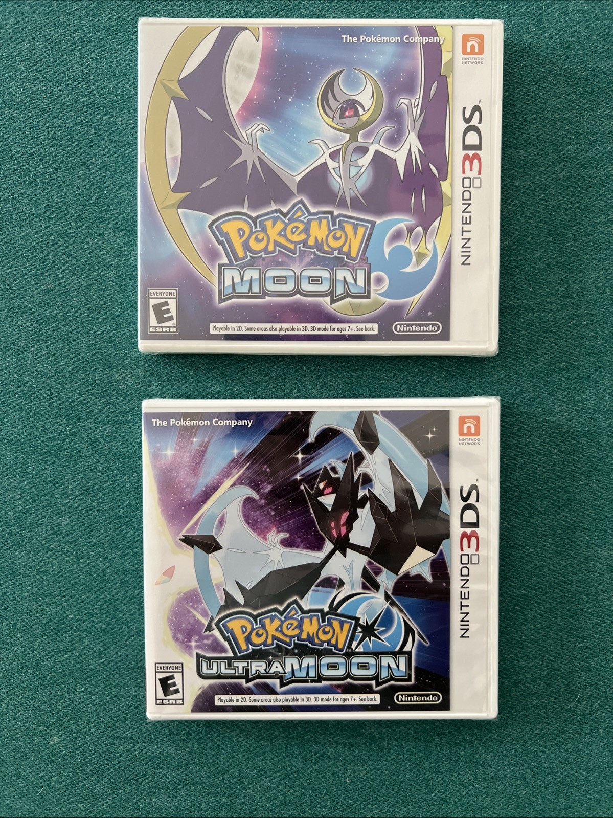 Pokémon Moon And Ultra Moon USA Releases Brand New Factory Sealed!