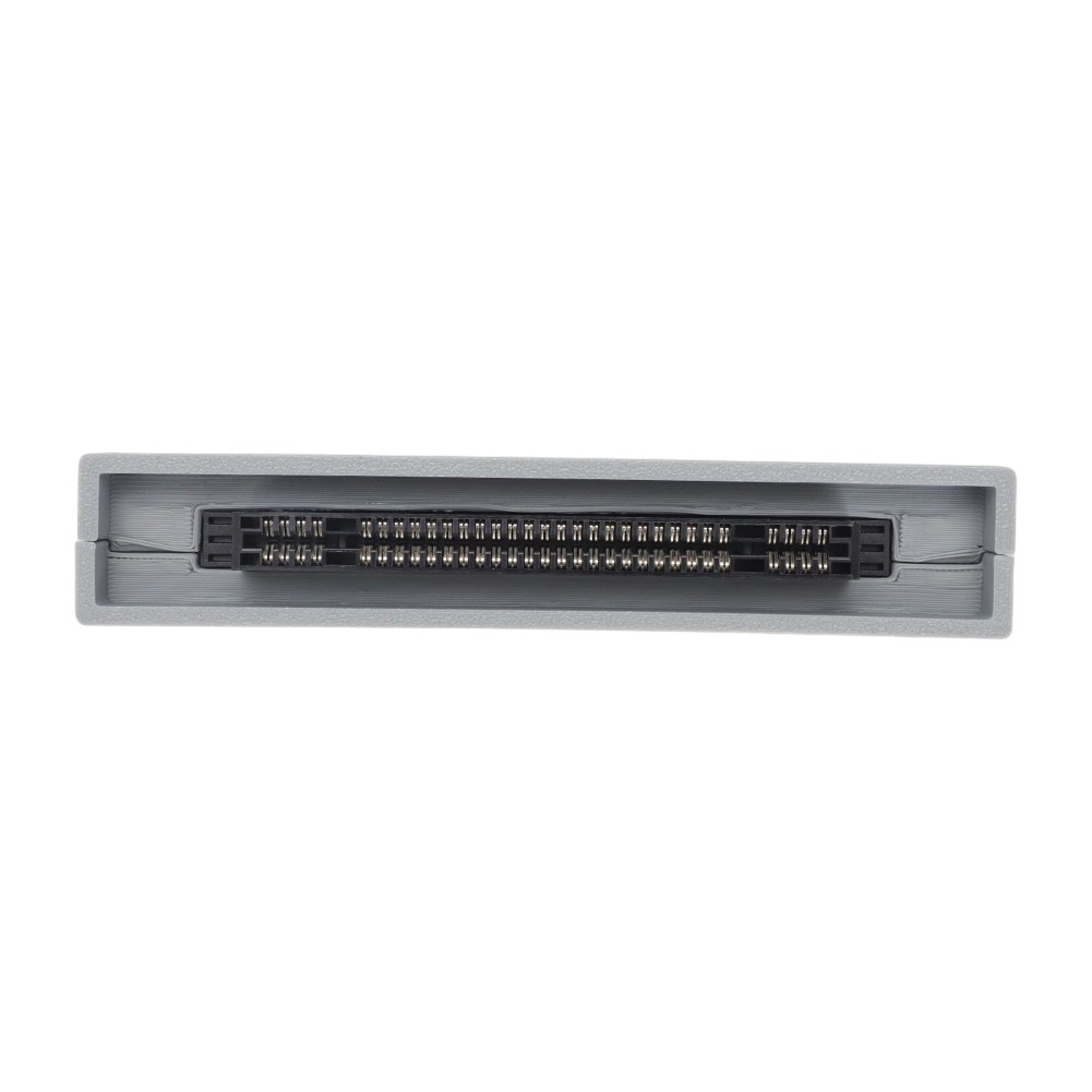 SFC ⇄ SNES Cartridge Adapter – For Super Nintendo & Super Famicom Plug-In Gray