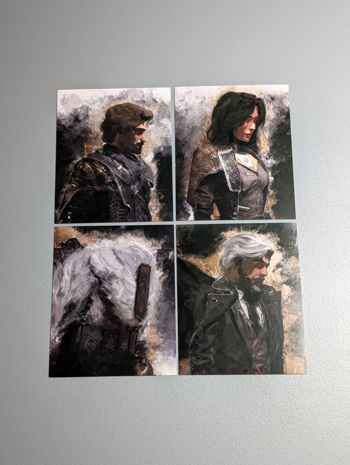 Clair Obscur: Expedition 33 Mirror Edition Art Card 4, 5, 7, 8 Monoco, Lune