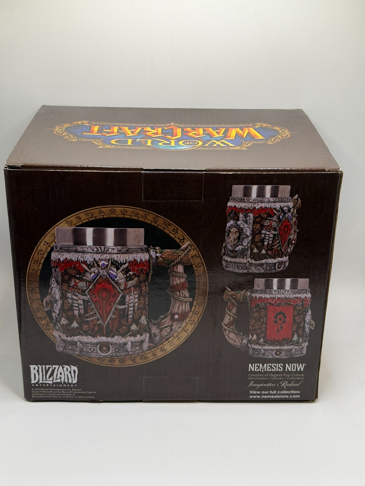 World of Warcraft Horde Tankard Mug NEW Blizzard Nemesis