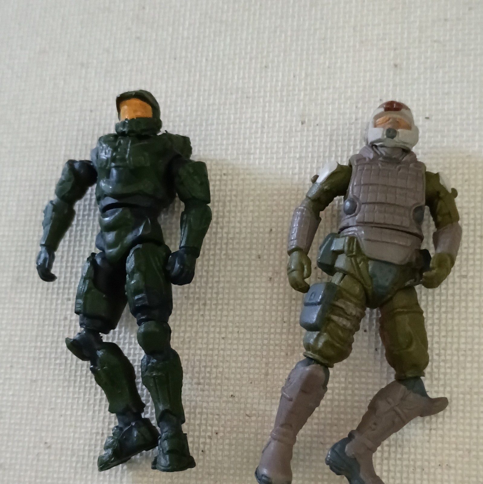 Rare Halo UNSC Warthog Vehicle Figure Lot w/ Master Chief Action Figure