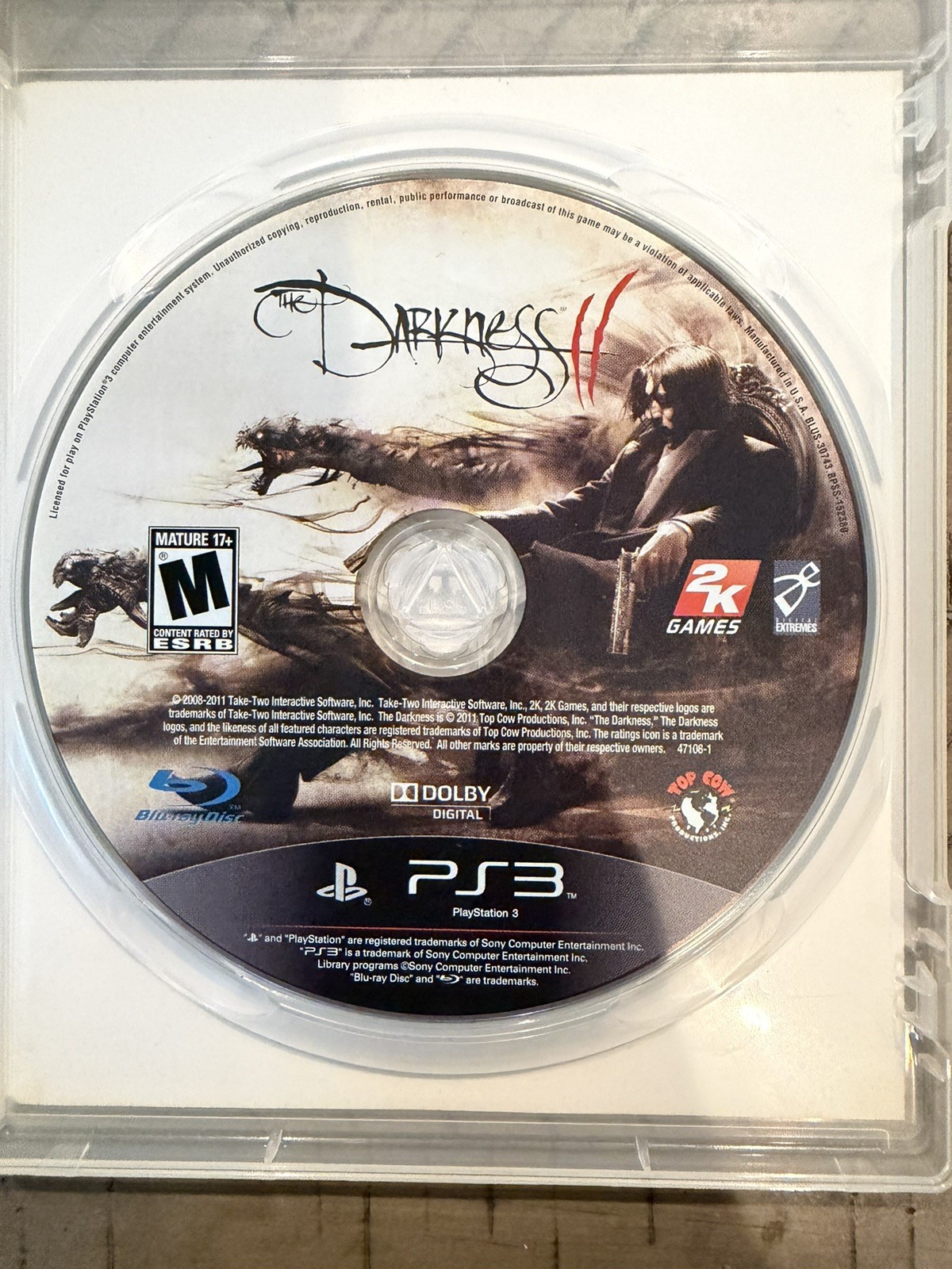 The Darkness 1 & II 2 — Limited Edition; Both CIB (Sony PlayStation 3, 2007)