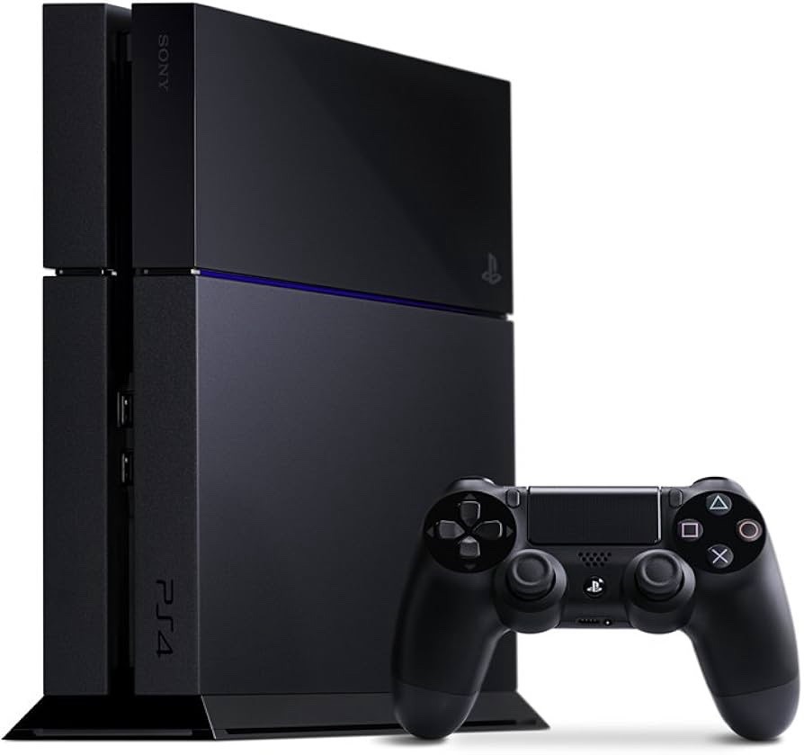 Sony PlayStation 4 PS4 Home Console Black, DualShock 4 Controller, HDMI USB