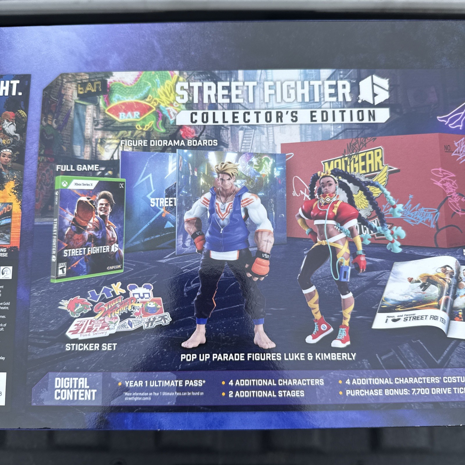 Street Fighter 6: Collector’s Edition (Microsoft Xbox Series X, 2023) BRAND NEW