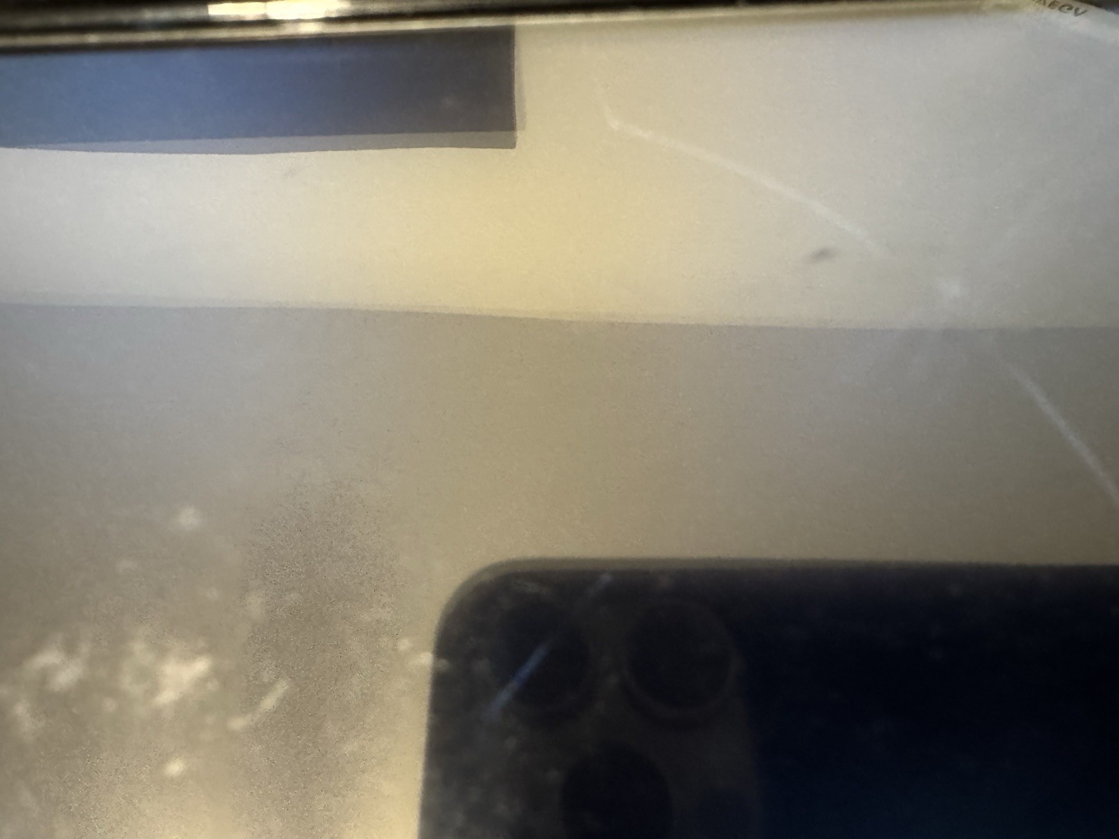 Nintendo WUP-010 Gamepad – BLACK. FOR PARTS. POWERS ON, Screen Damage