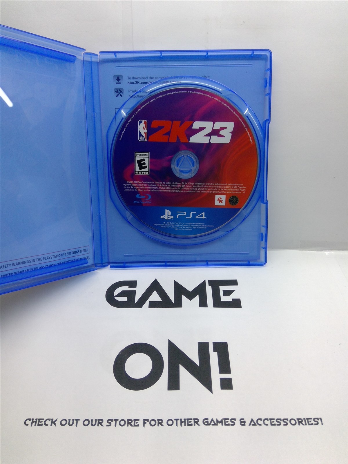 NBA 2K23 – PlayStation 4 – Complete – LN Disc – Fast Free Ship