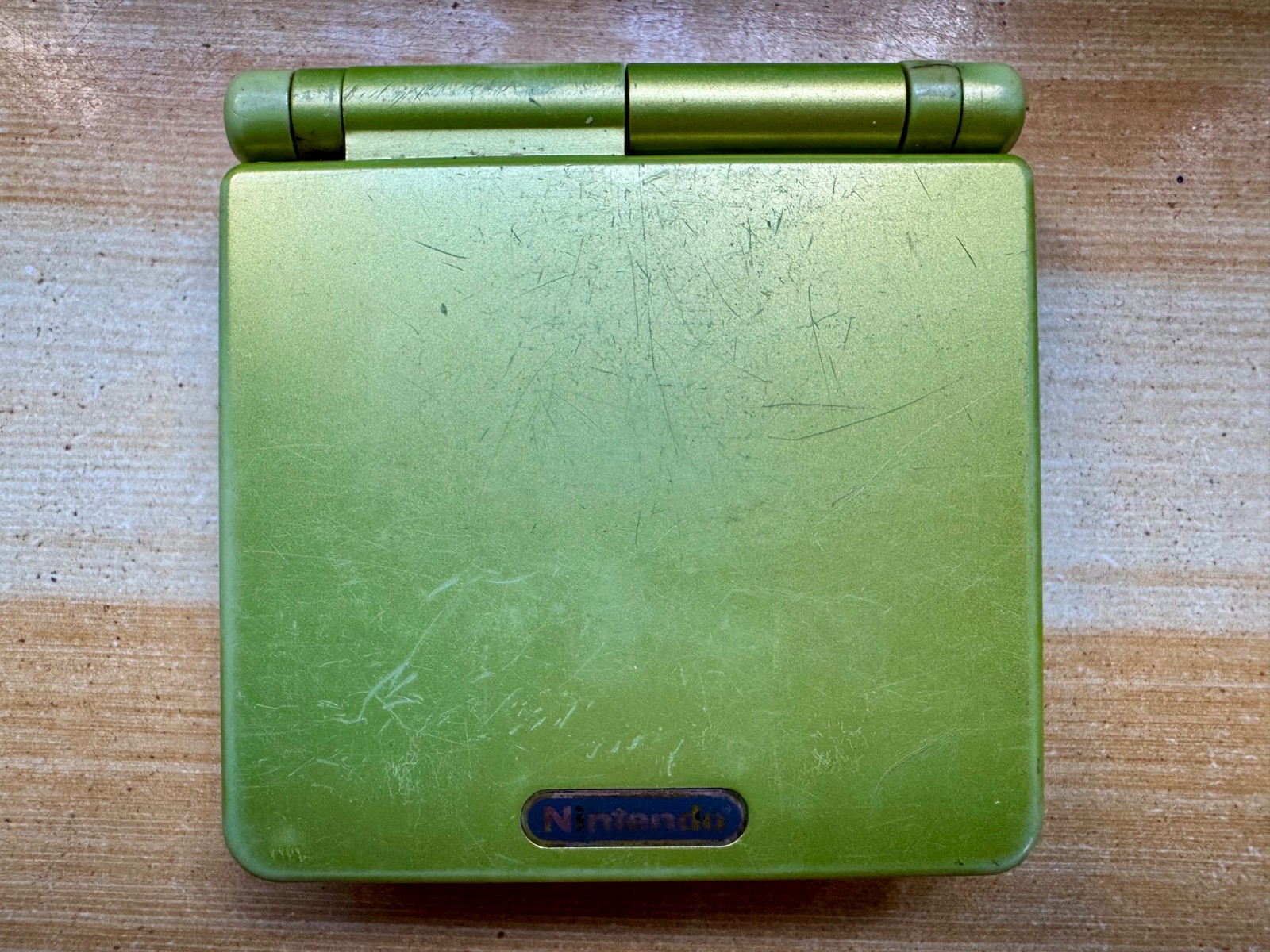 Nintendo Gameboy Advance SP AGS001 Lime Green Handheld System Console