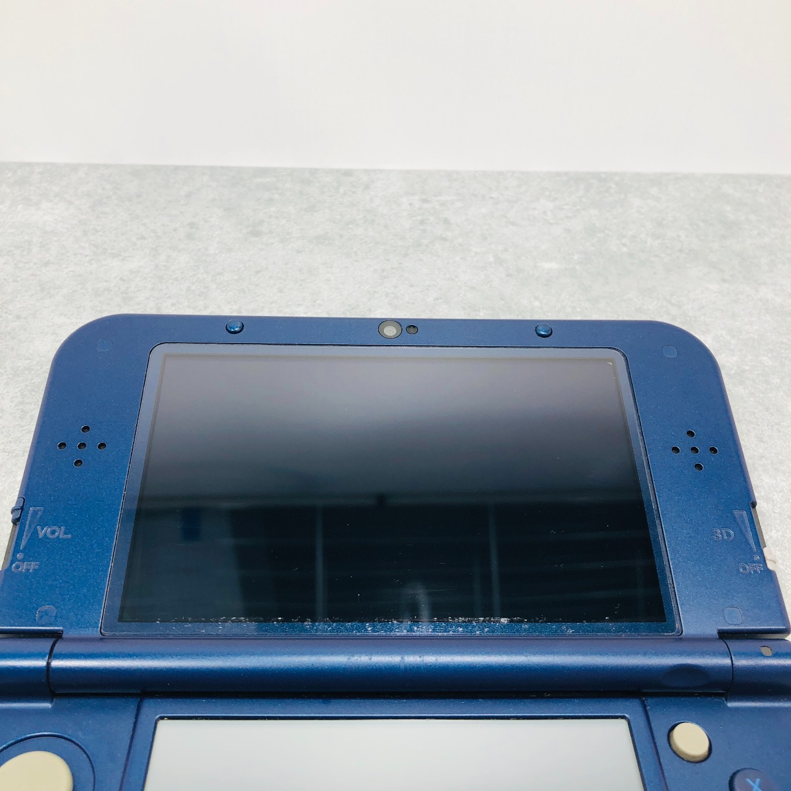 [Top IPS / EX+3] New Nintendo 3DS LL XL Metallic Blue console Japan NTSC-J 6-123