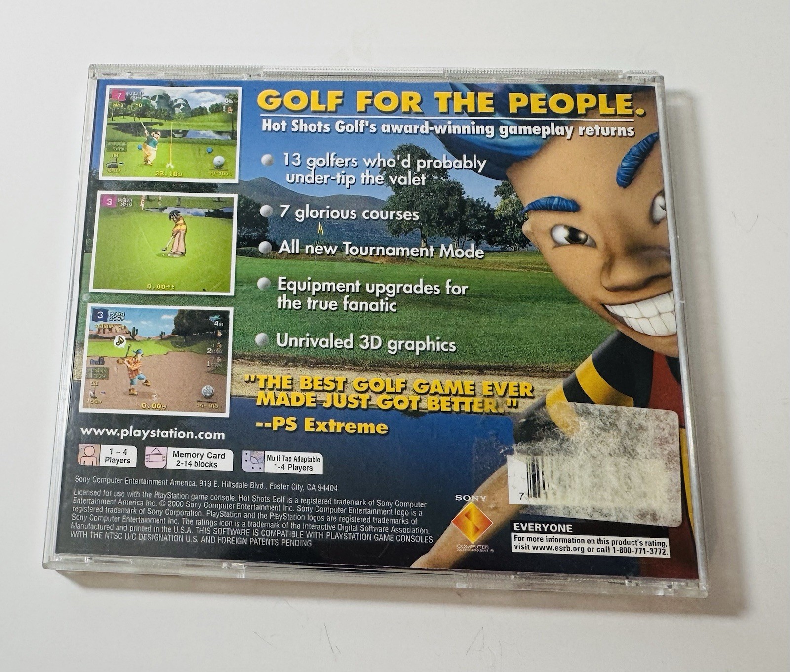 Hot Shots Golf 2 (Sony PlayStation 1, 2000)