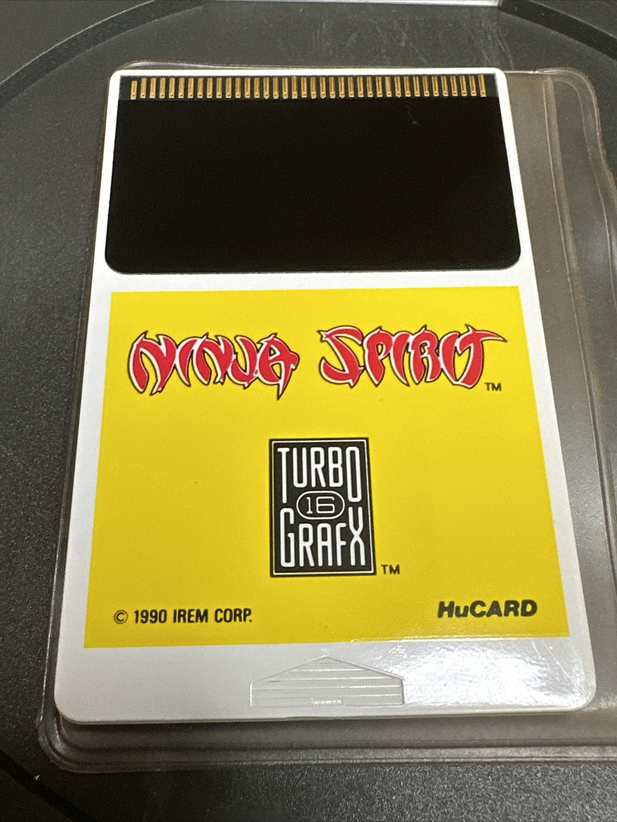 Ninja Spirit (TurboGrafx 16) Card (HuCARD) Manual NEC