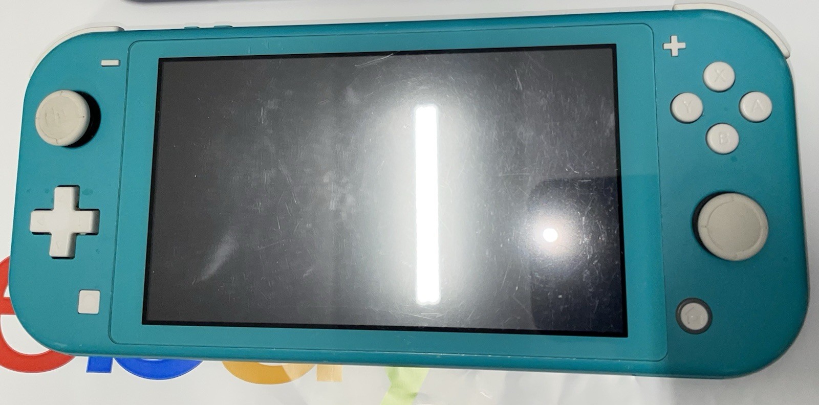 Nintendo Switch Lite 2-Console Lot Blue & Turquoise Handhelds W/ Grip Cases