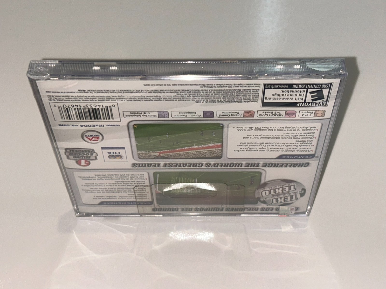 FIFA Soccer 2004 (Sony PlayStation 1, 2003) PS1 Brand New, Factory Sealed MINT