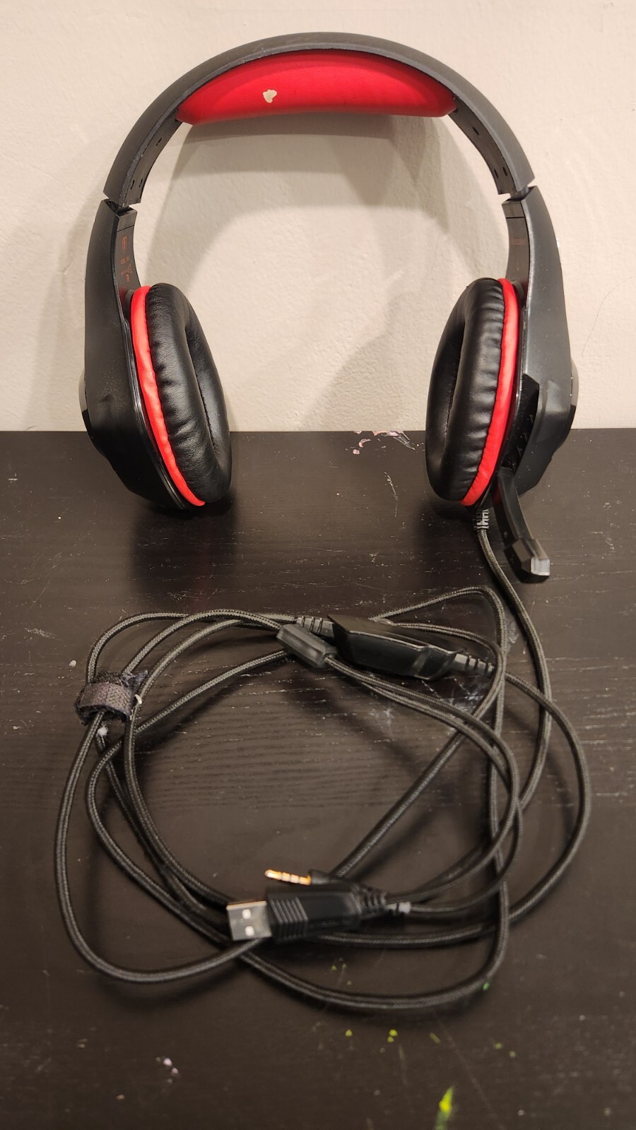Beexcellent GM-1 Gaming Headset Surround Sound & Noise-Isolation Mic Red