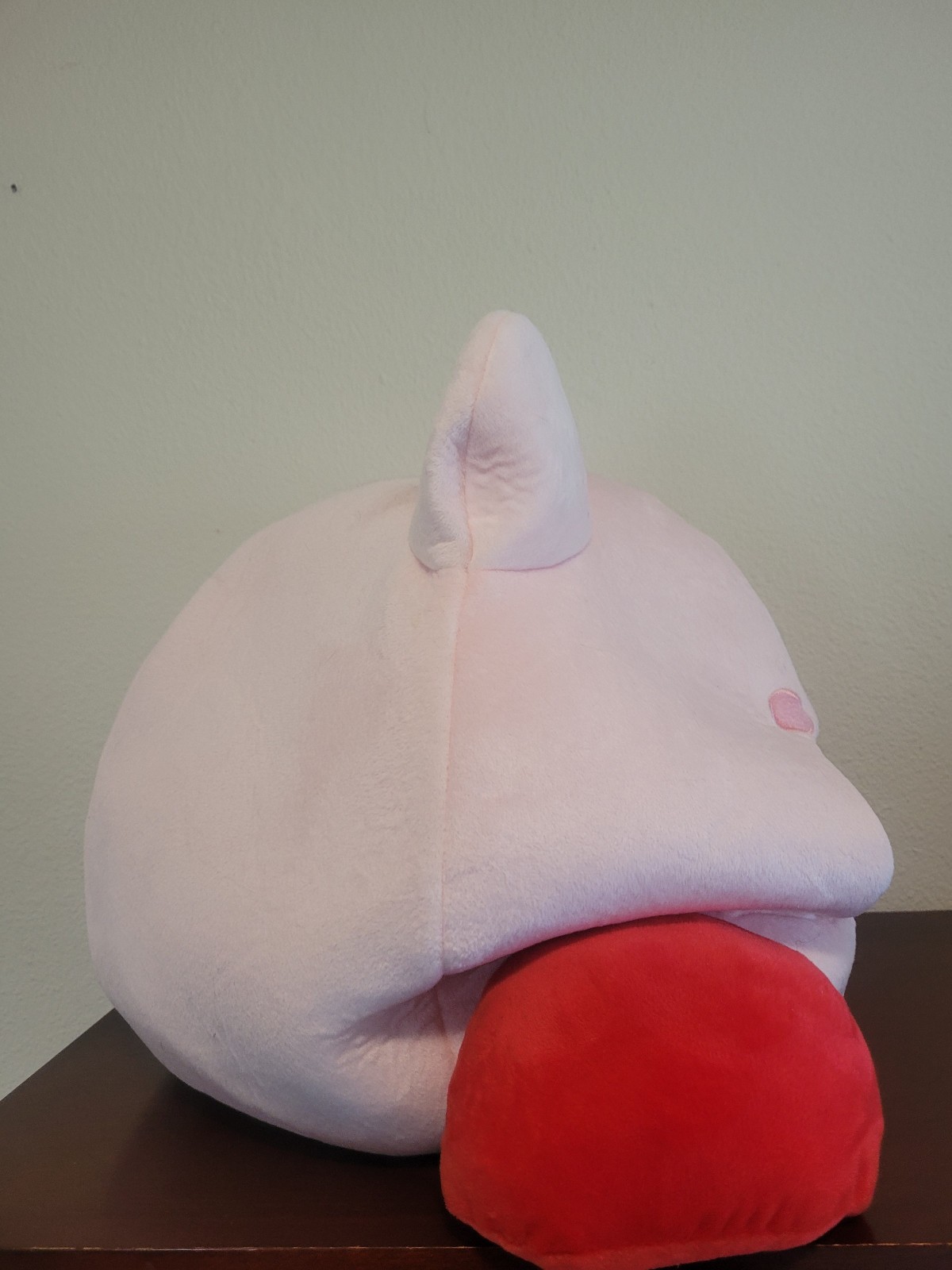 Kirby Plush Doll Gamecomic Headrest Soft Sleep Pillow Cat bed cute