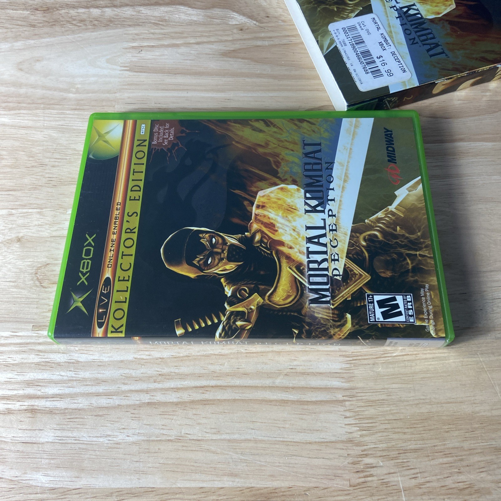 Mortal Kombat: Deception – Scorpion Version (Kollector’s Edition) (Xbox, 2004)
