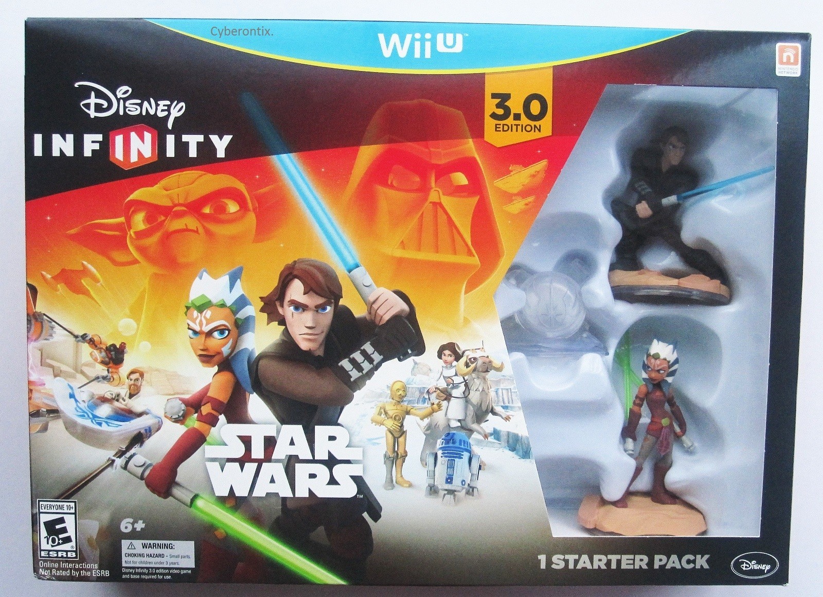 Disney Infinity STAR WARS Starter Pack for Wii U Anakin Ansoka Tano NEW in Box
