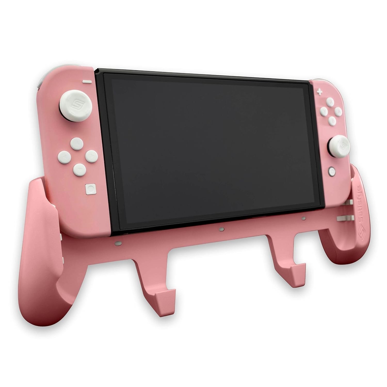 Satisfye Zengrip Pro Gen 3 OLED Ergonomic Gaming Grip For Nintendo Switch Pink