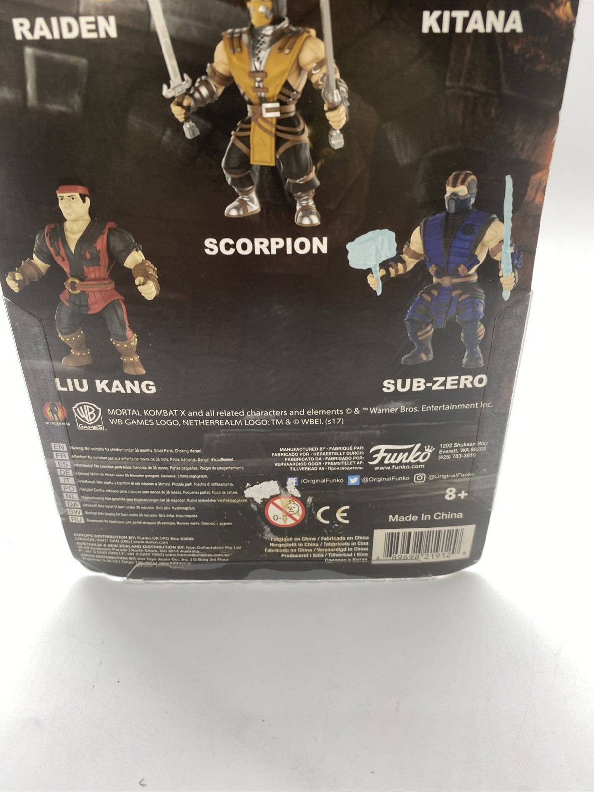 Funko Mortal Kombat X Kitana Action Figure Collectible Mortal Kombat Video Game