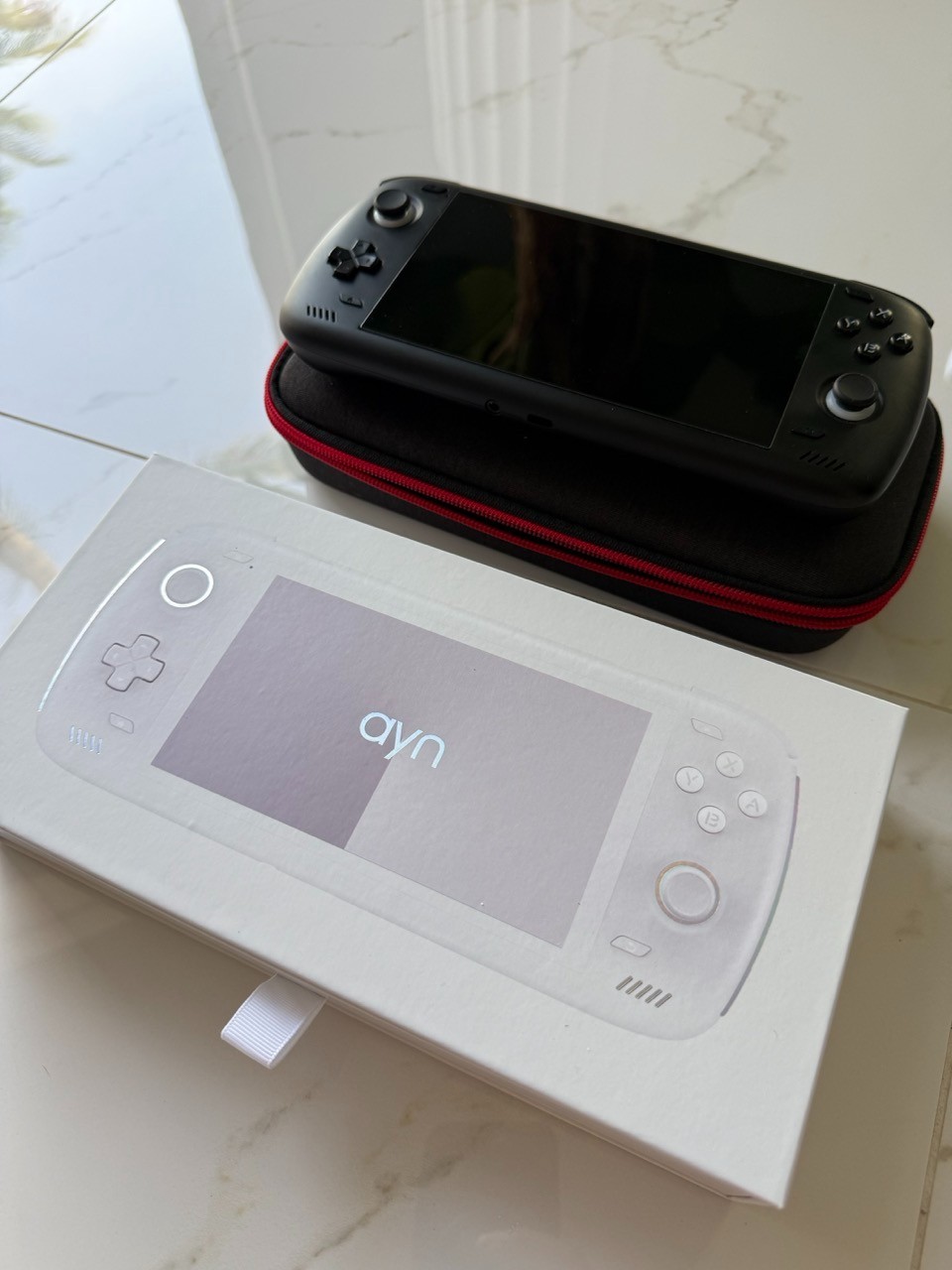 AYN Odin 2 Pro 12GB 256GB Black Android Gaming Handheld + Official Case + Box