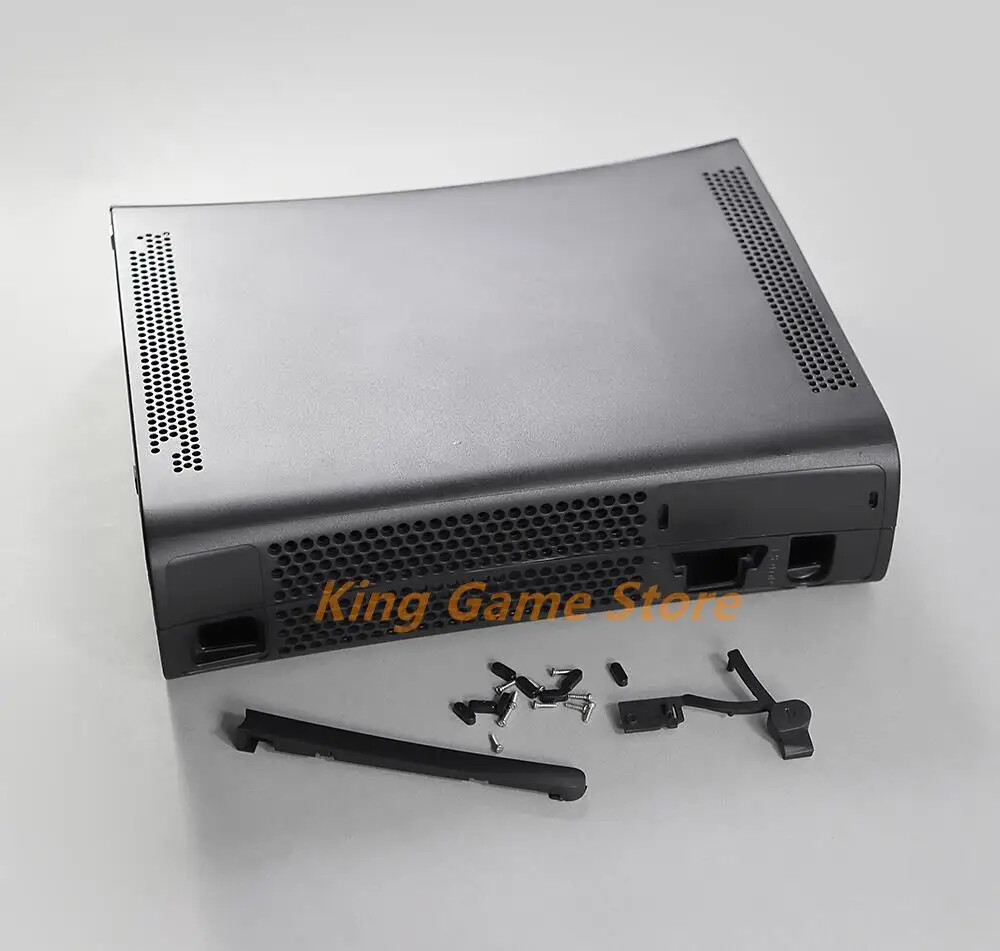 1set Fat Black White Housing Shell Case Game Console Housing Cover with Buttons