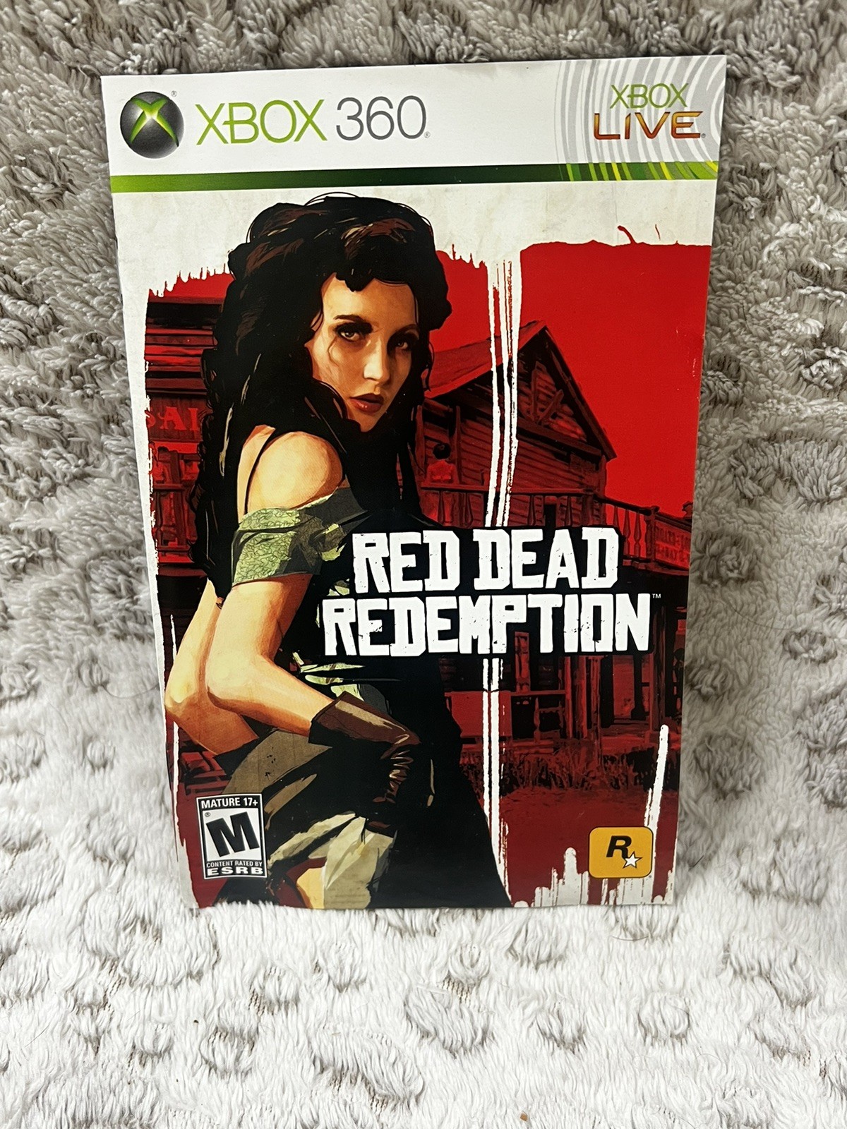 Red Dead Redemption (Xbox 360, 2010) Map and manual Included