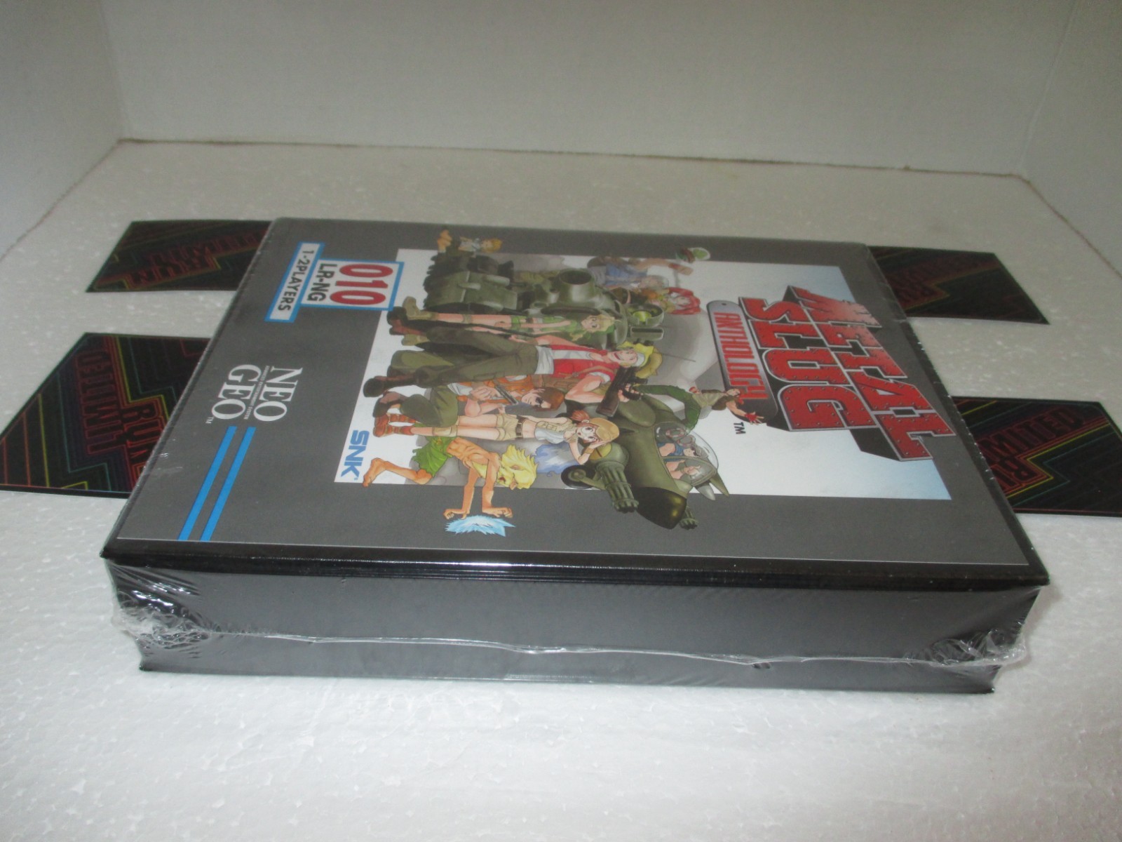 Metal Slug Anthology CE PS4 Brand New Sealed LRG Neo Geo with 4 Cards Included !