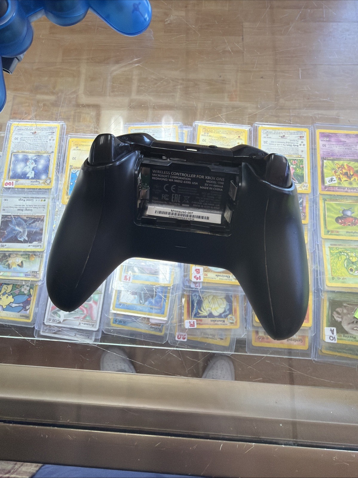 Microsoft Xbox One Black Wireless Controller Model 1537 For Parts/REPAIR Drift