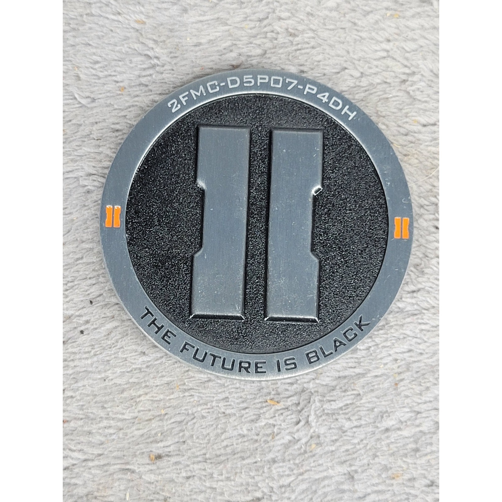 Call of Duty Black Ops II Challenge Coin Quadrotor Drone Future is Black Promo