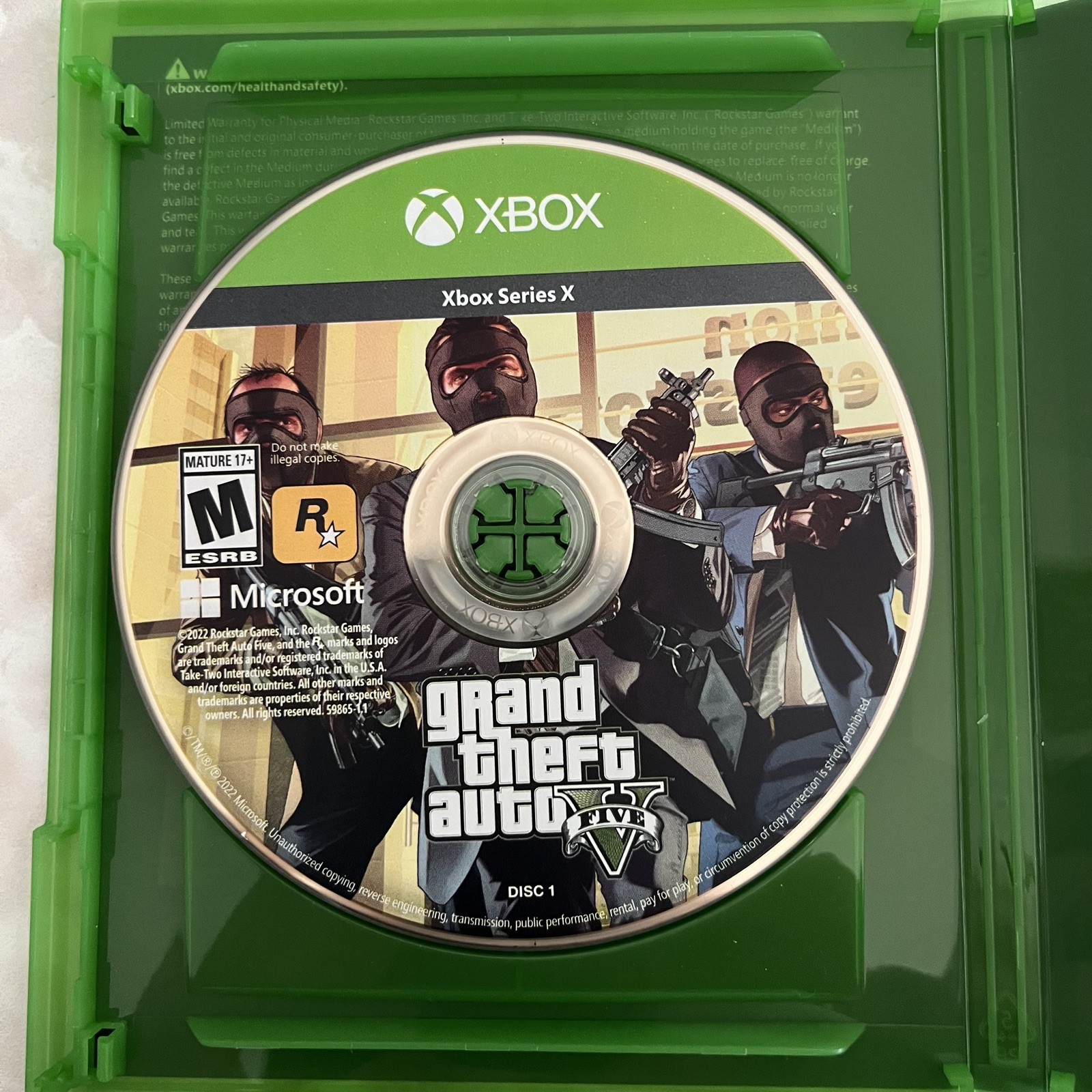 Grand Theft Auto v Xbox Series x Compatible