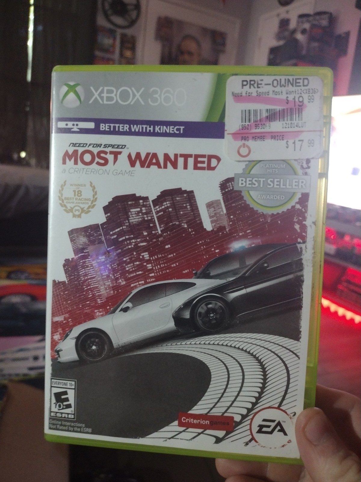 Electronic Arts Need for Speed: Most Wanted Kinect Xbox 360