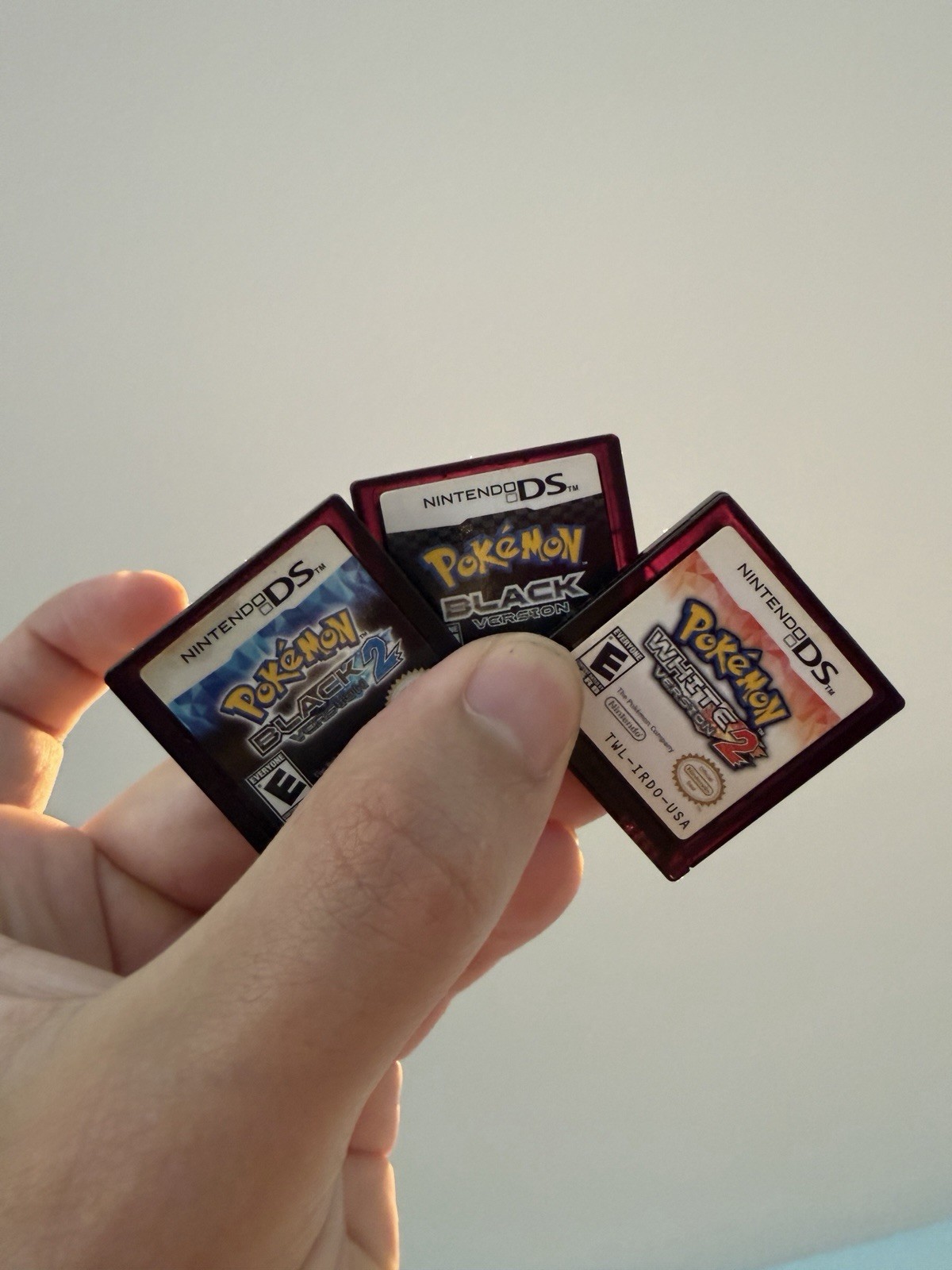 Pokemon Black (1 and 2) and White 2(AIl 3 Game Bundle