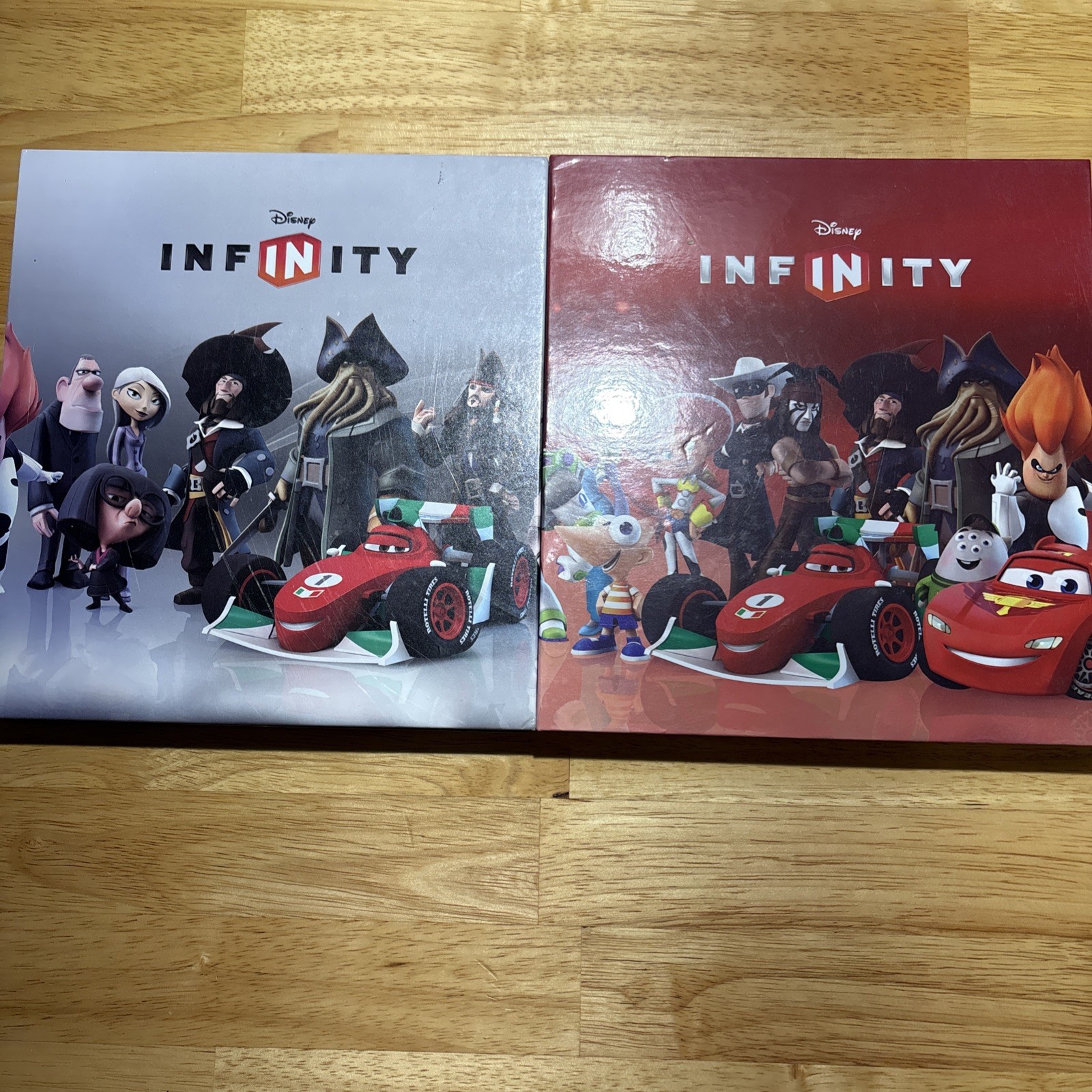 2 Disney Infiniti Power Game Discs Albums A Total Of 37 Discs ￼