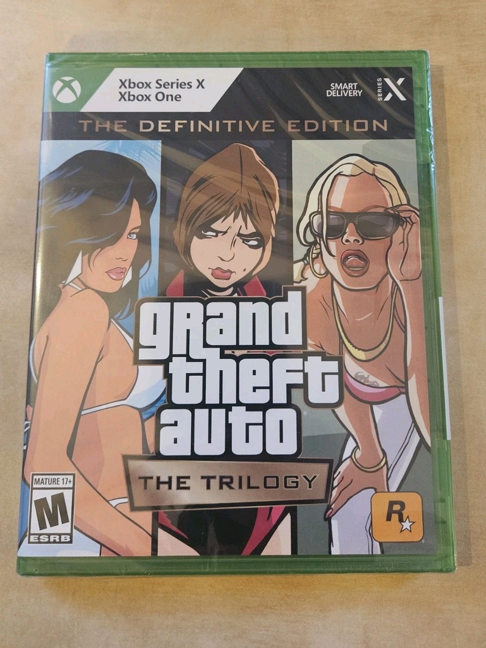 Rockstar Games Grand Theft Auto Trilogy Smart Delivery 4K Xbox Series X|S One