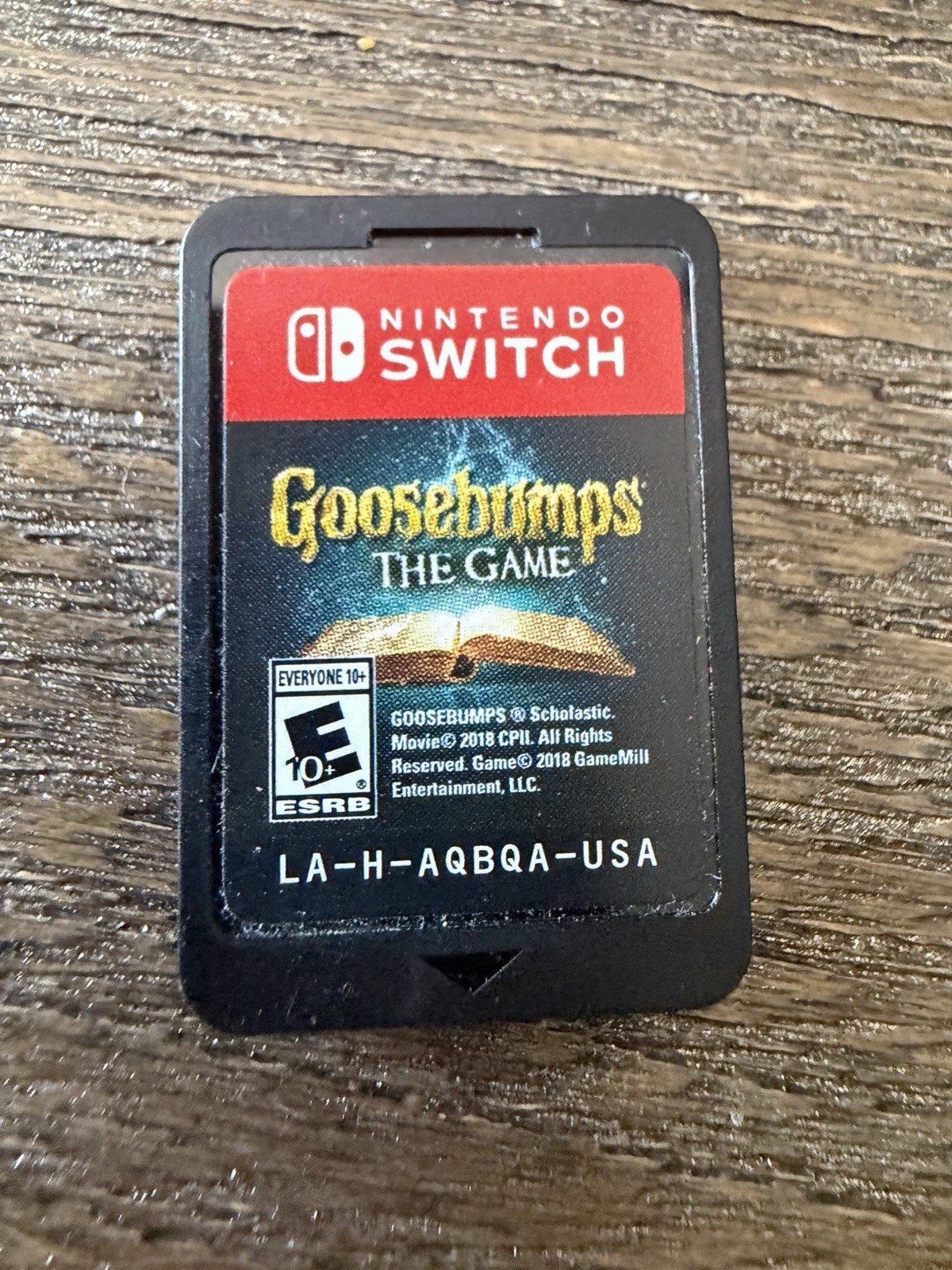 Goosebumps The Game Nintendo Switch – CART ONLY