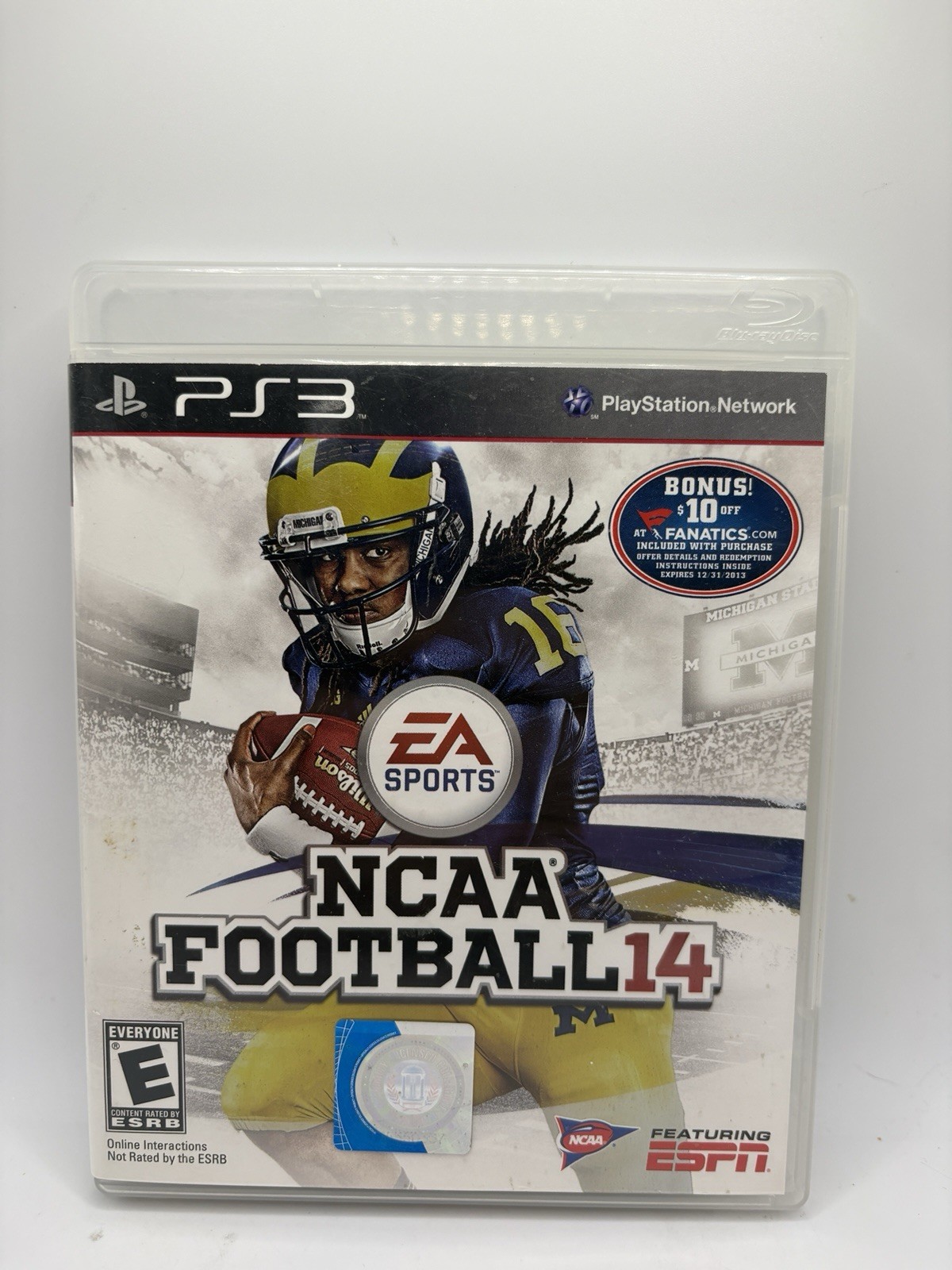 NCAA Football 14 PS3 (PlayStation 3, 2013) Complete Tested Working