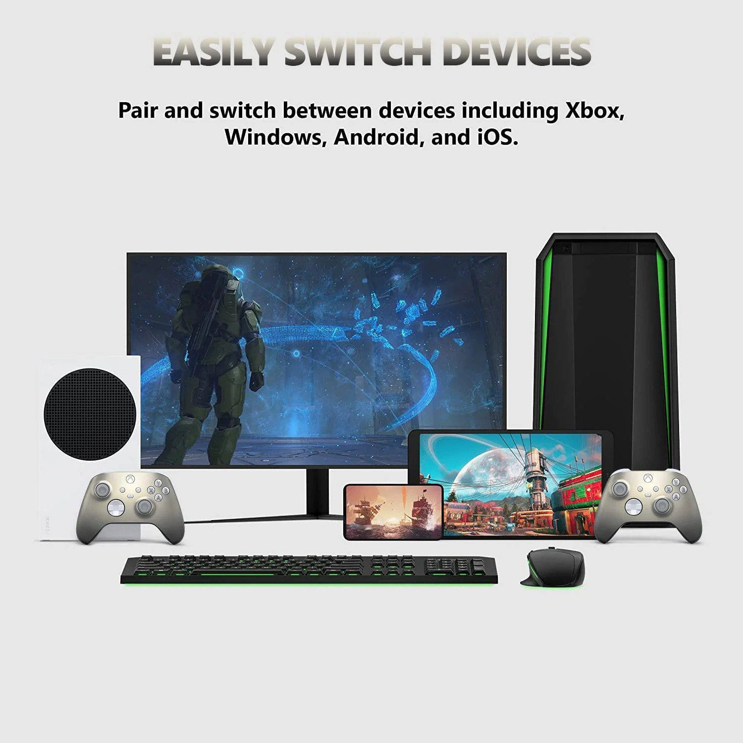 Xbox Wireless Controller – Lunar Shift Special Edition [Xbox Series X/S + Xbox O