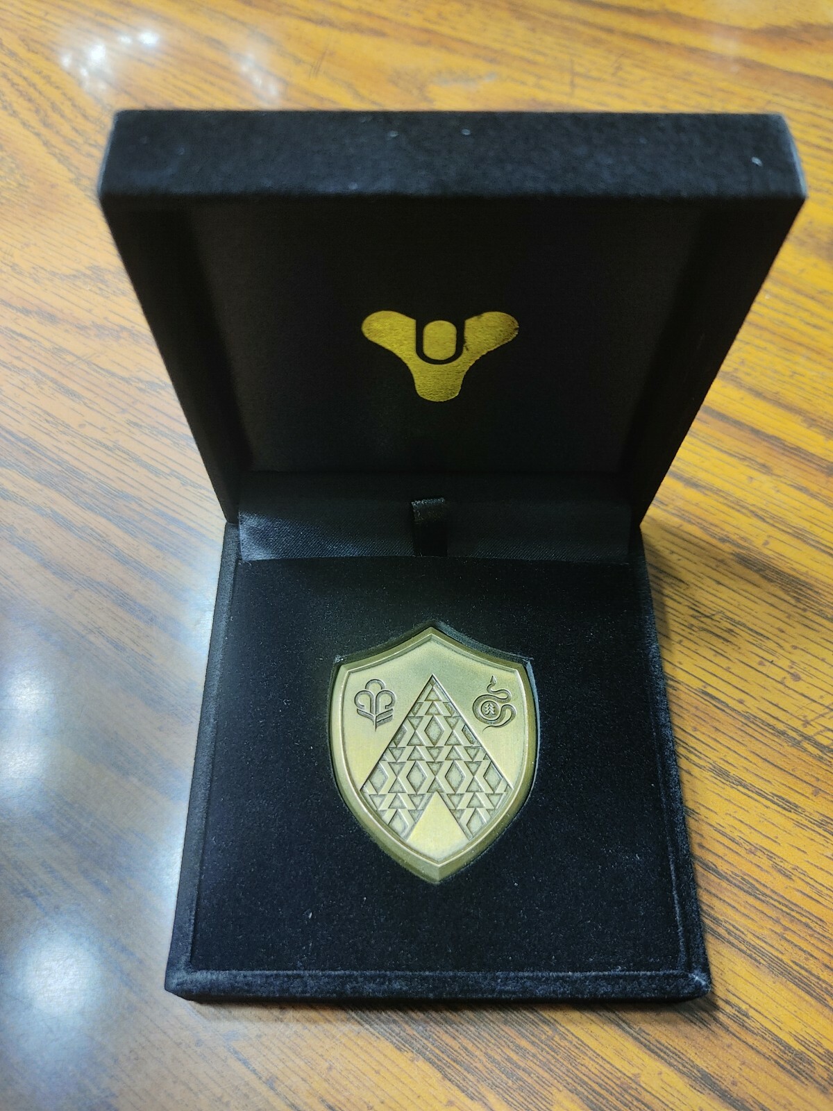 Destiny 2 Guardian Games 2021 Hunter Gold Medal Pin WITH Eye of Midnight Emblem