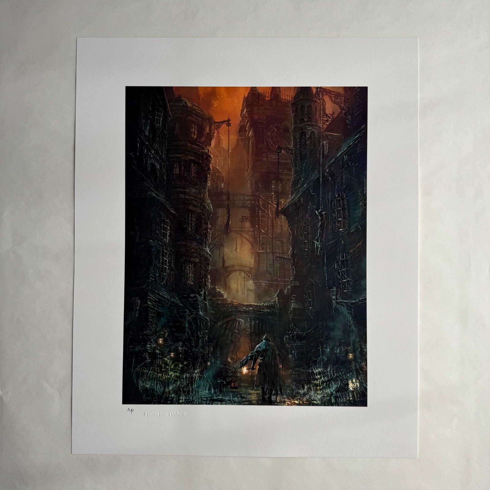 Old Yharnam | Bloodborne Cook and Becker Giclee Art Print AP FromSoftware