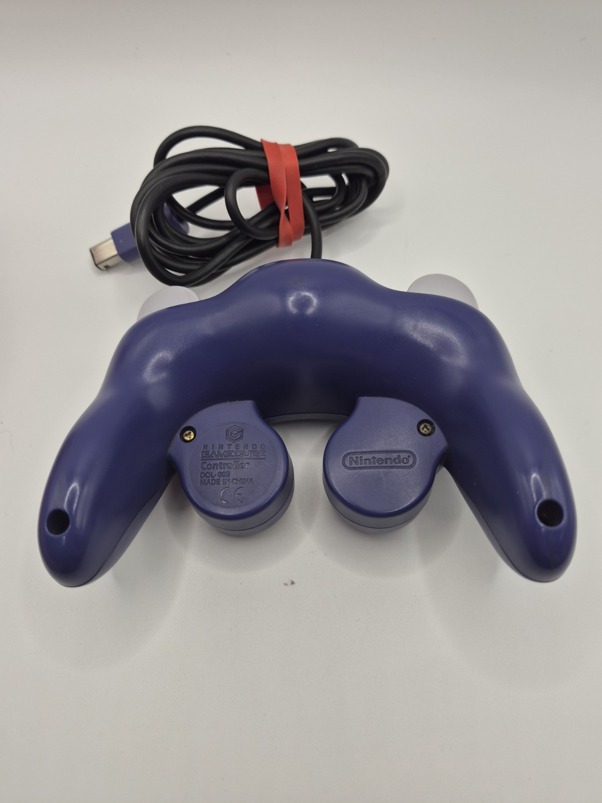 Official Nintendo GameCube Controller Pad NGC DOL-003 Indigo Purple Tested Mint