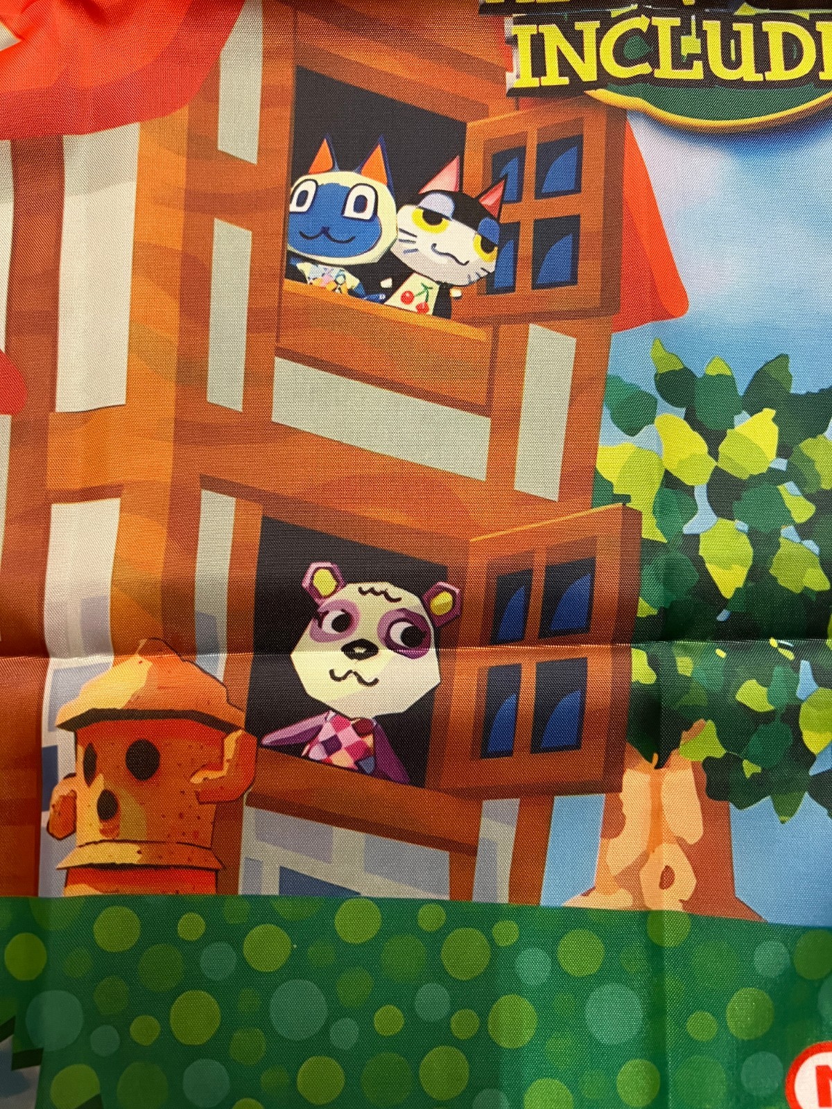 Animal Crossing Wall Flag Banner Tapestry 2 x 3 Ft, Gamecube