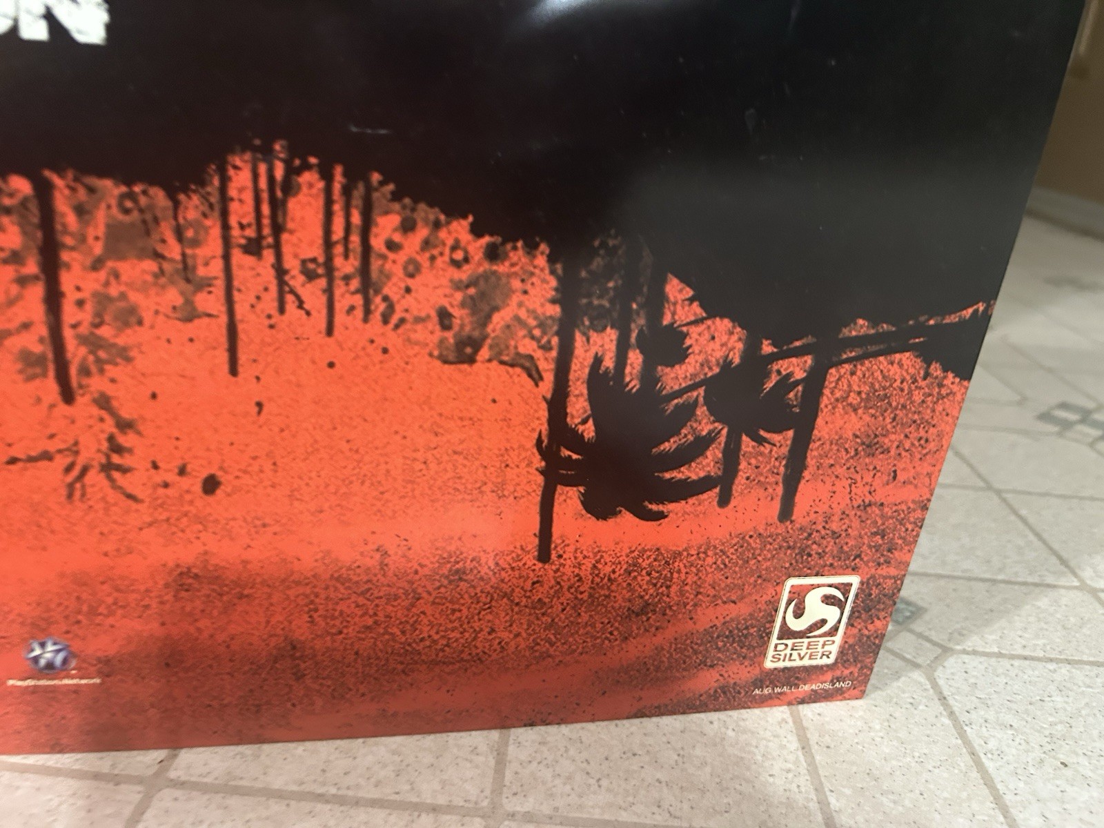DEAD ISLAND GAME STOP PROMO LARGE DISPLAY POSTER PS3 XBOX 2011 SPECIAL EDITION