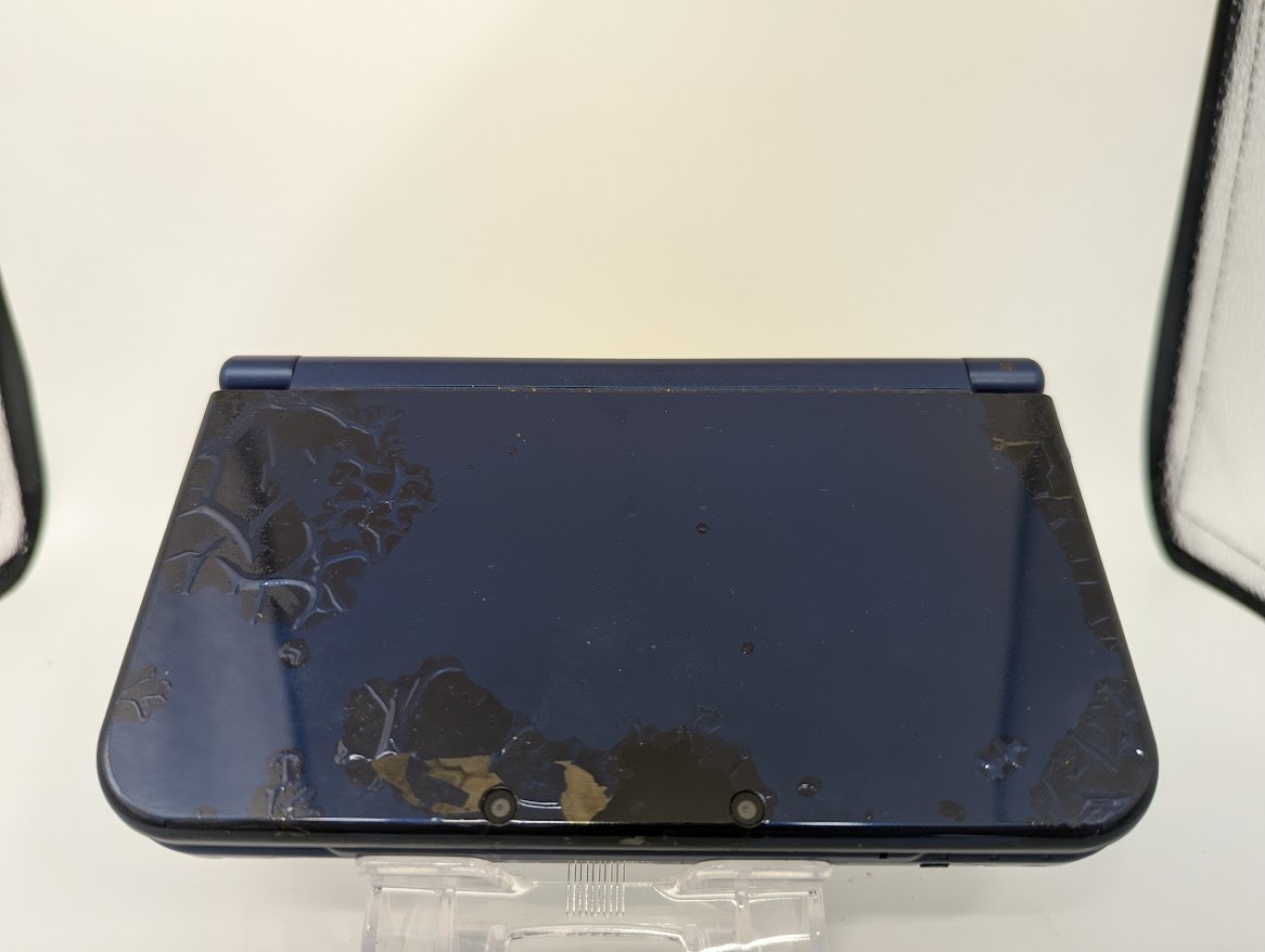 B24 Nintendo new 3DS LL XL console Metallic Blue japan w/box pen manual fx