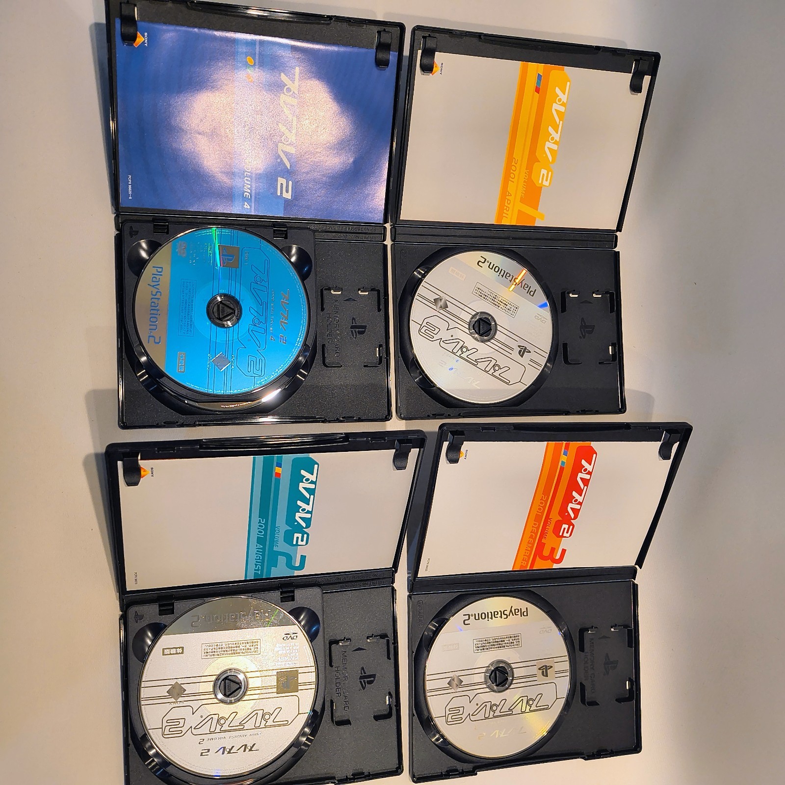 PS2 DemoDisc PurePure PlayPlay2 Vol.1-12 + PS INDEX Vol.1-9 Complete Bundle Lot