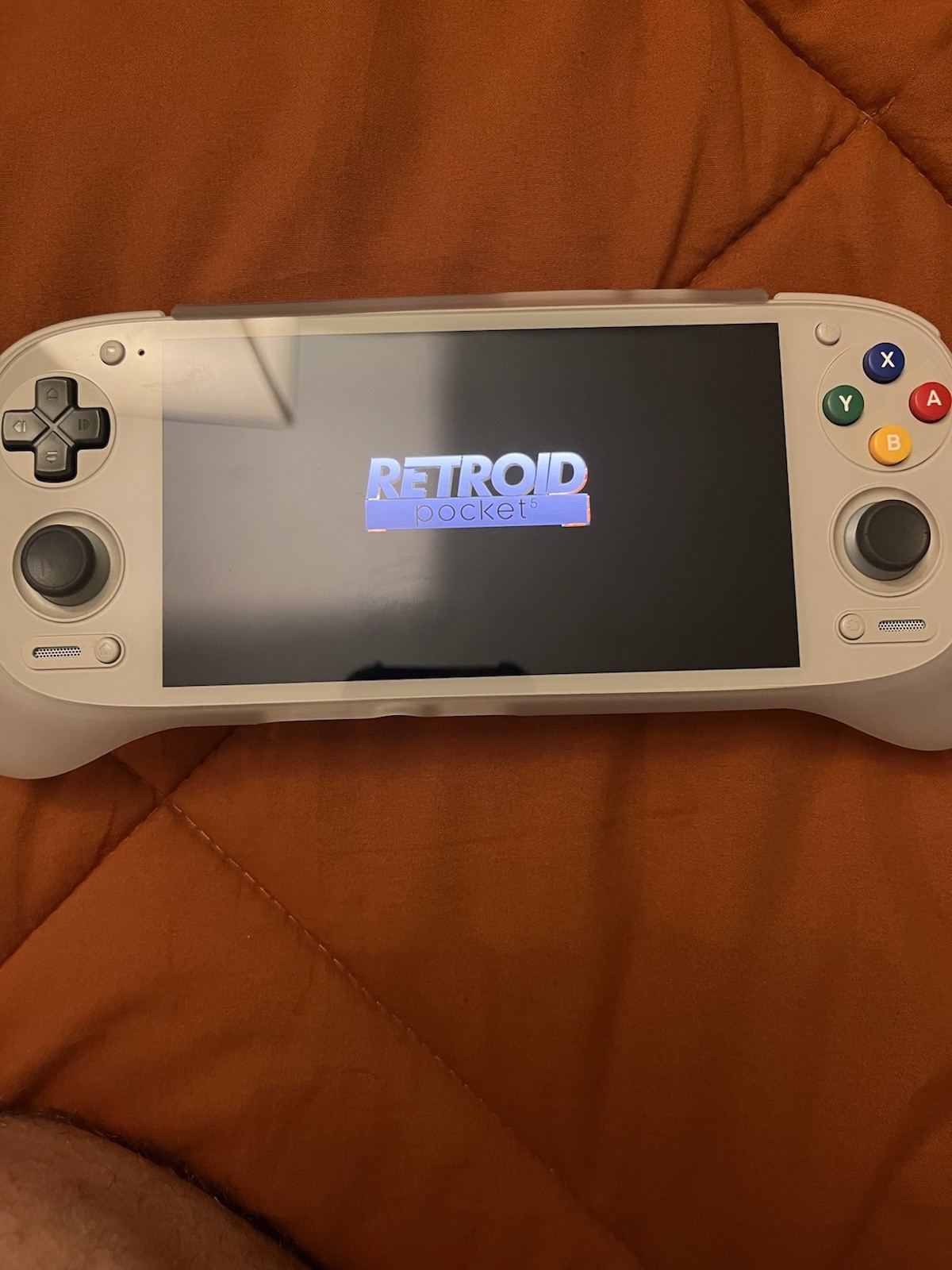 Retroid Pocket 5 with Clear Case
