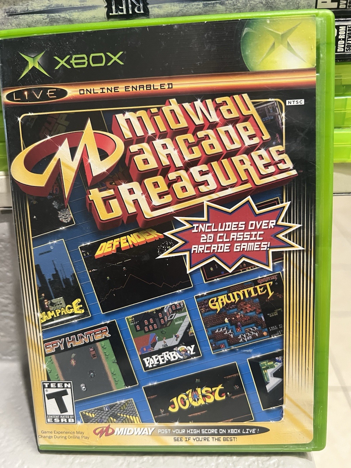 Midway Arcade Treasures Xbox CIB Tested